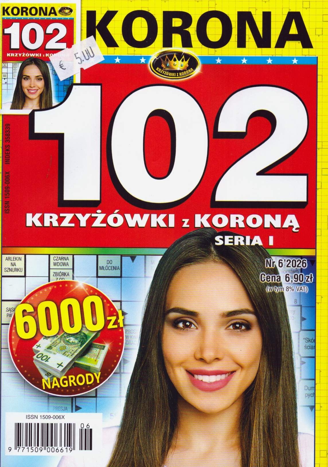102 KRZYZOWKI Z KORONA 6/2026