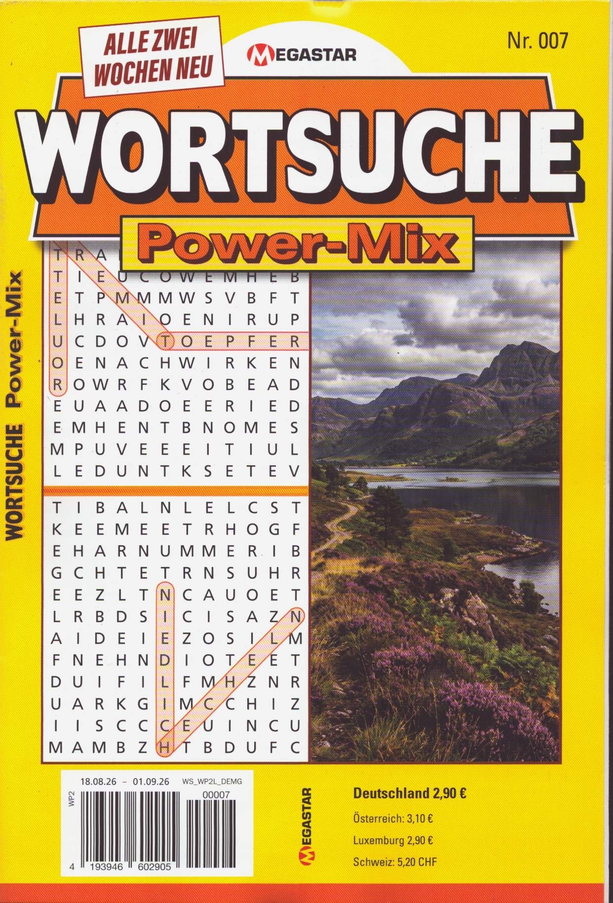 Wortsuche Power Mix 7/2026