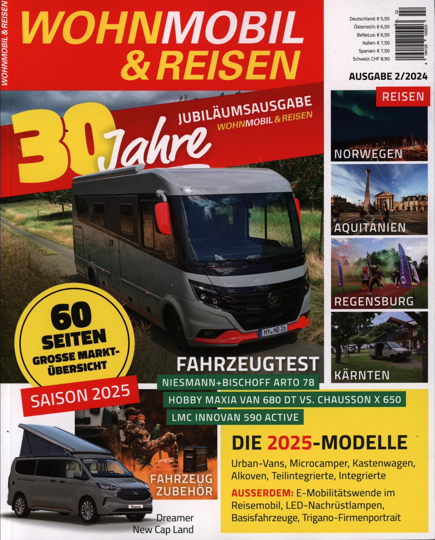 Wohnmobil & Reisen 2/2024