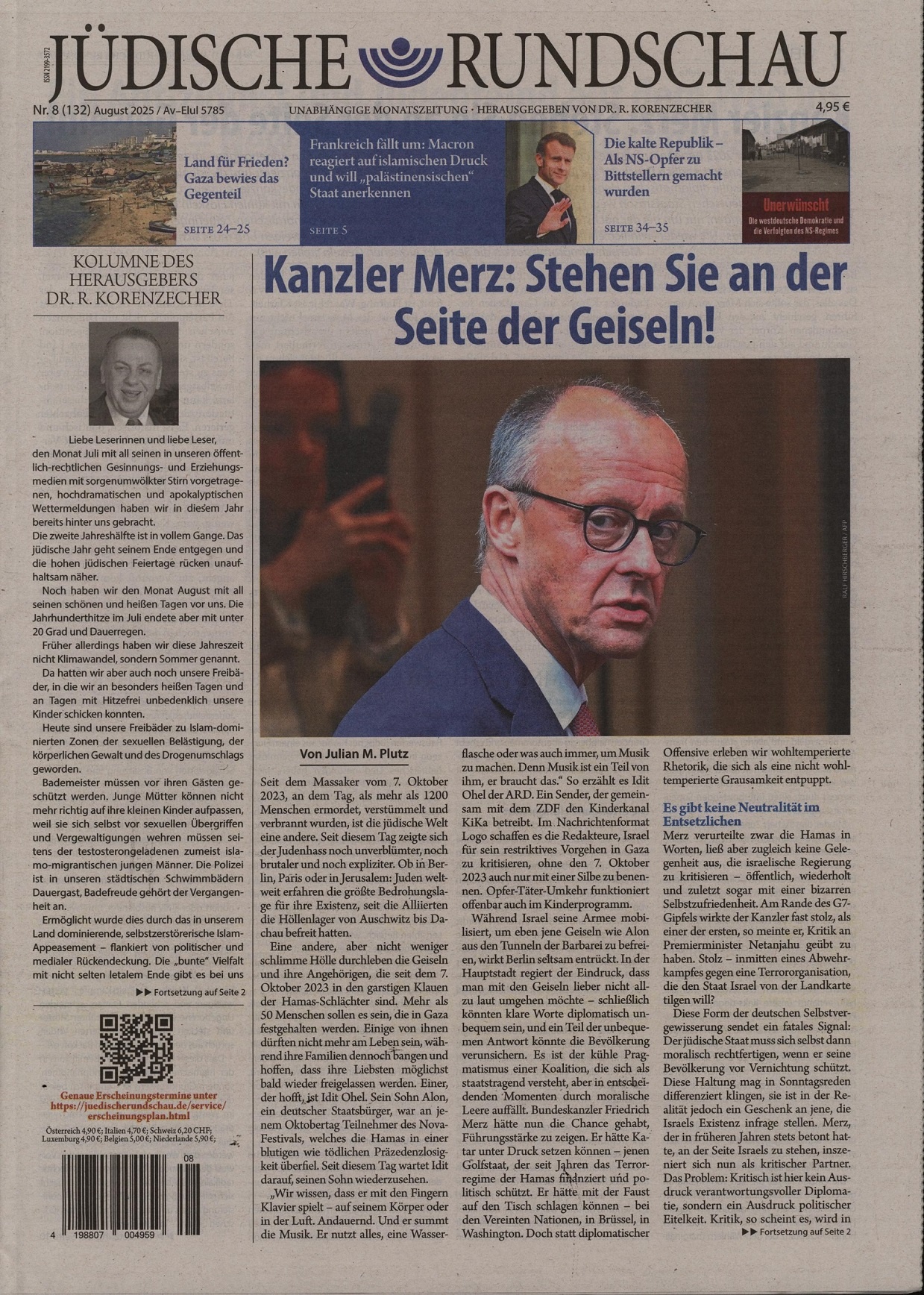JÜDISCHE RUNDSCHAU 8/2025