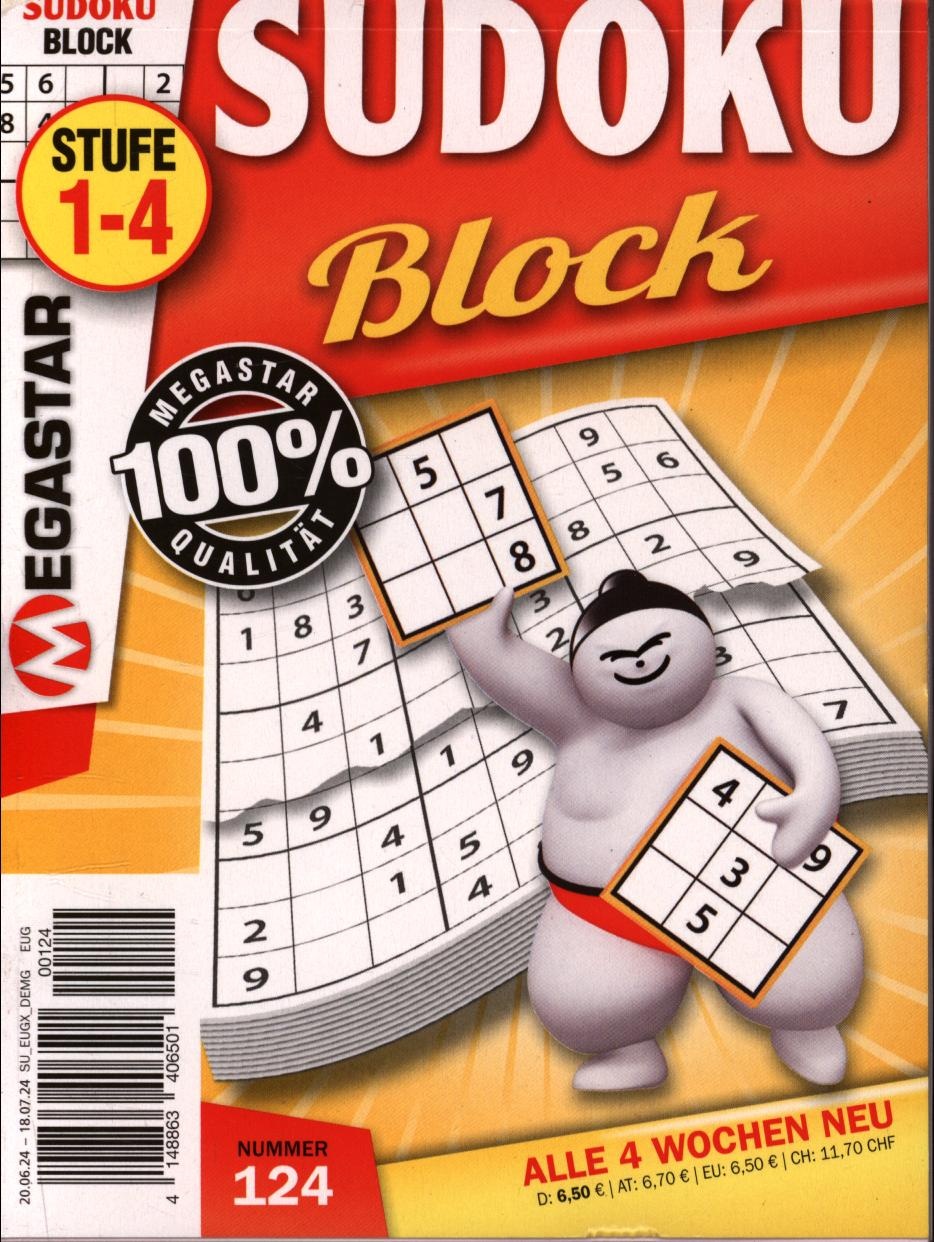 Megastar Sudoku Block 124/2024
