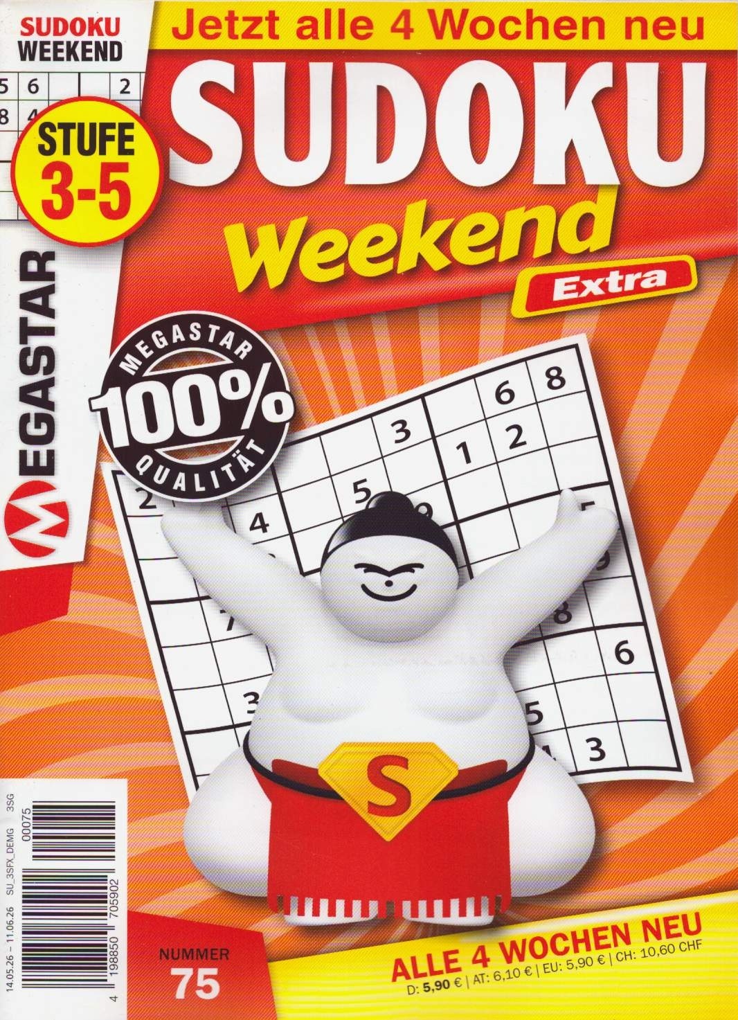 Sudoku Weekend Extra 75/2026