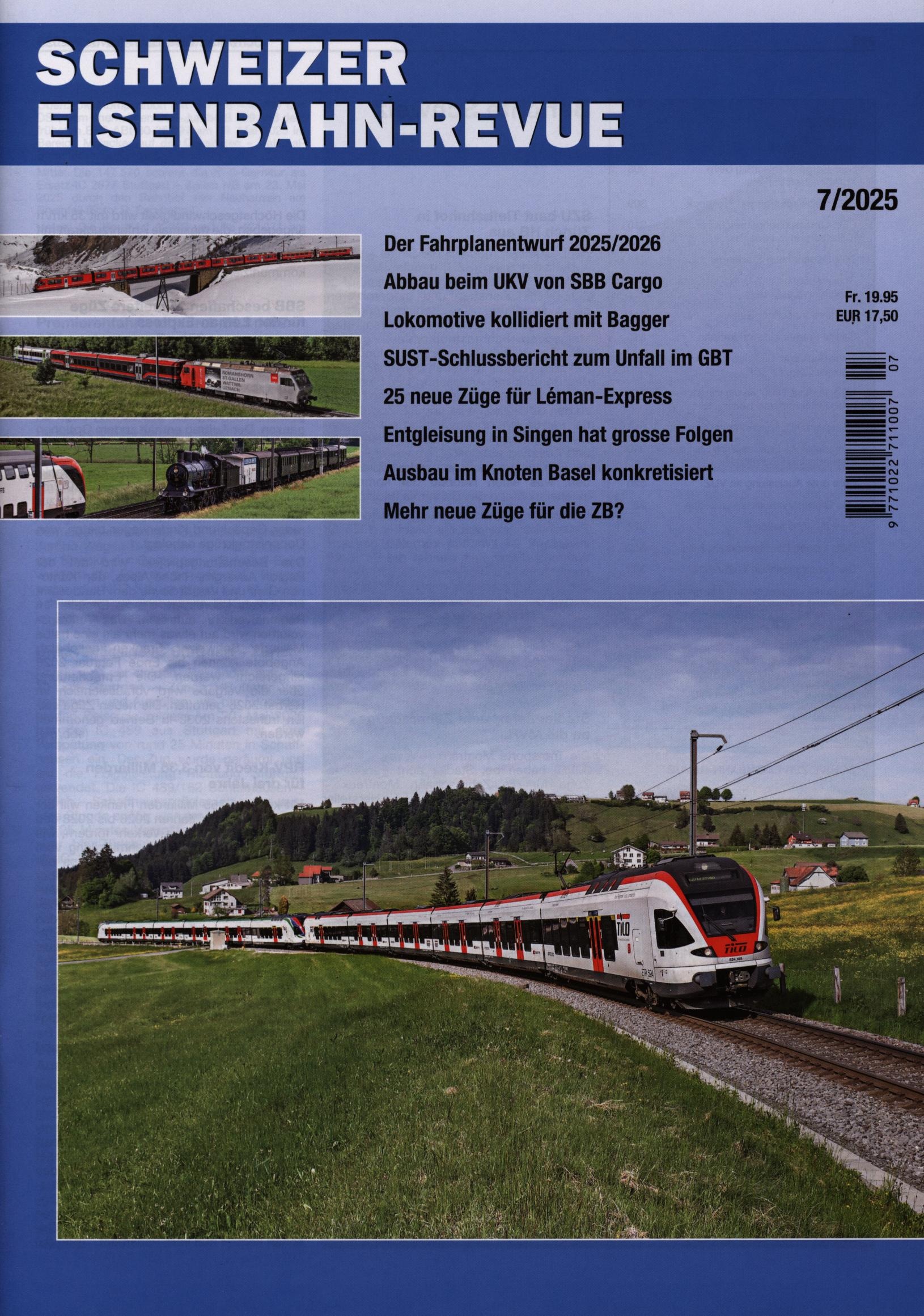 Schweizer Eisenbahn-Revue 7/2025