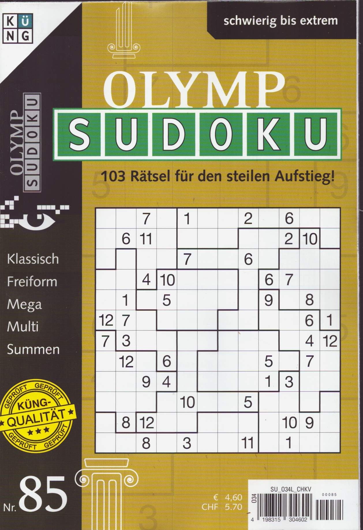 Olymp Sudoku 85/2026