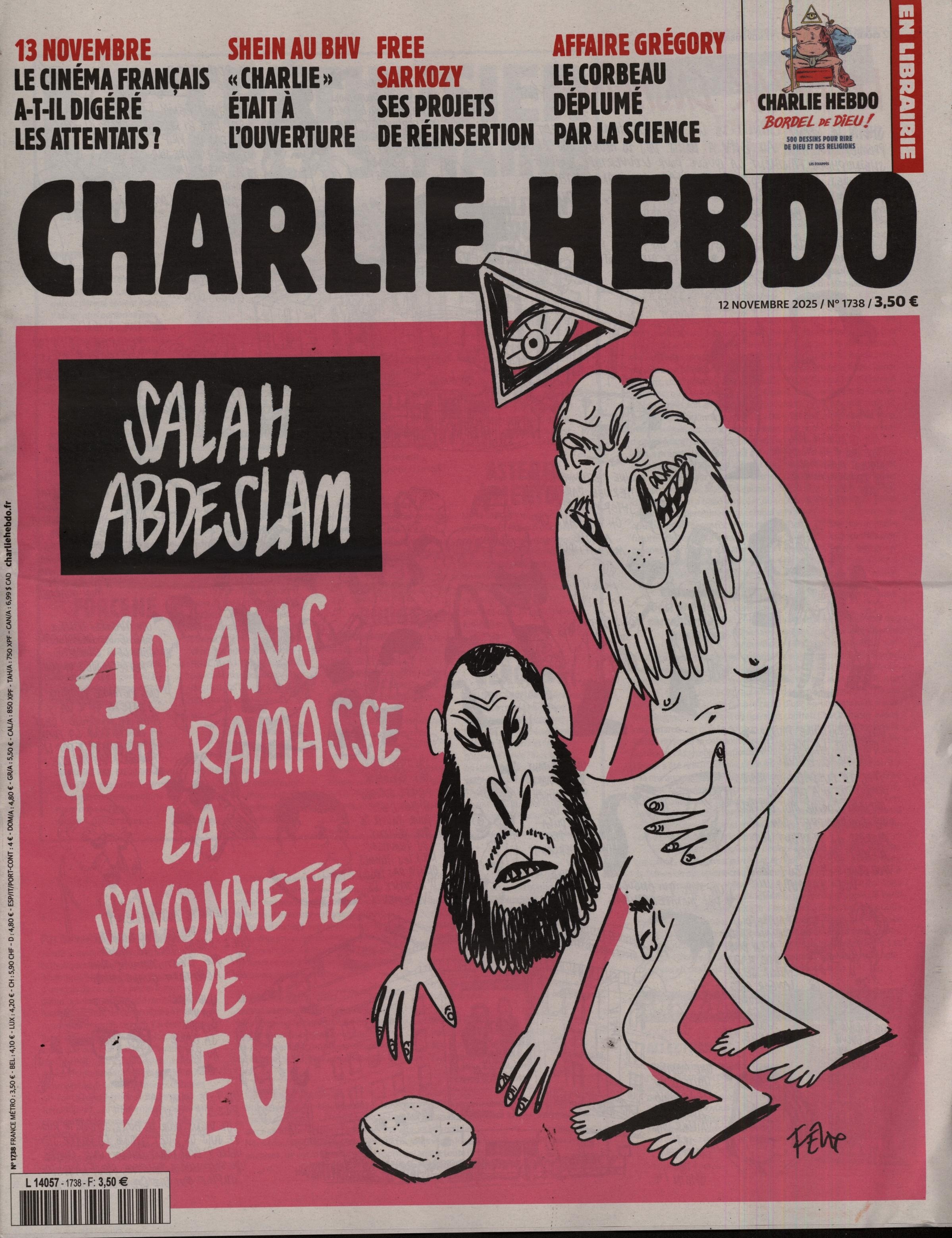CHARLIE HEBDO 1738/2025