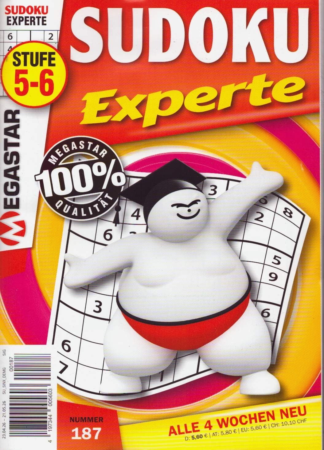 Sudoku Experte 187/2026