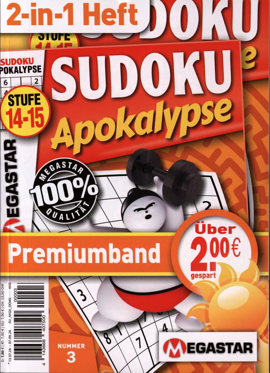 Sudoku Apokalypse Premiumband 3/2024