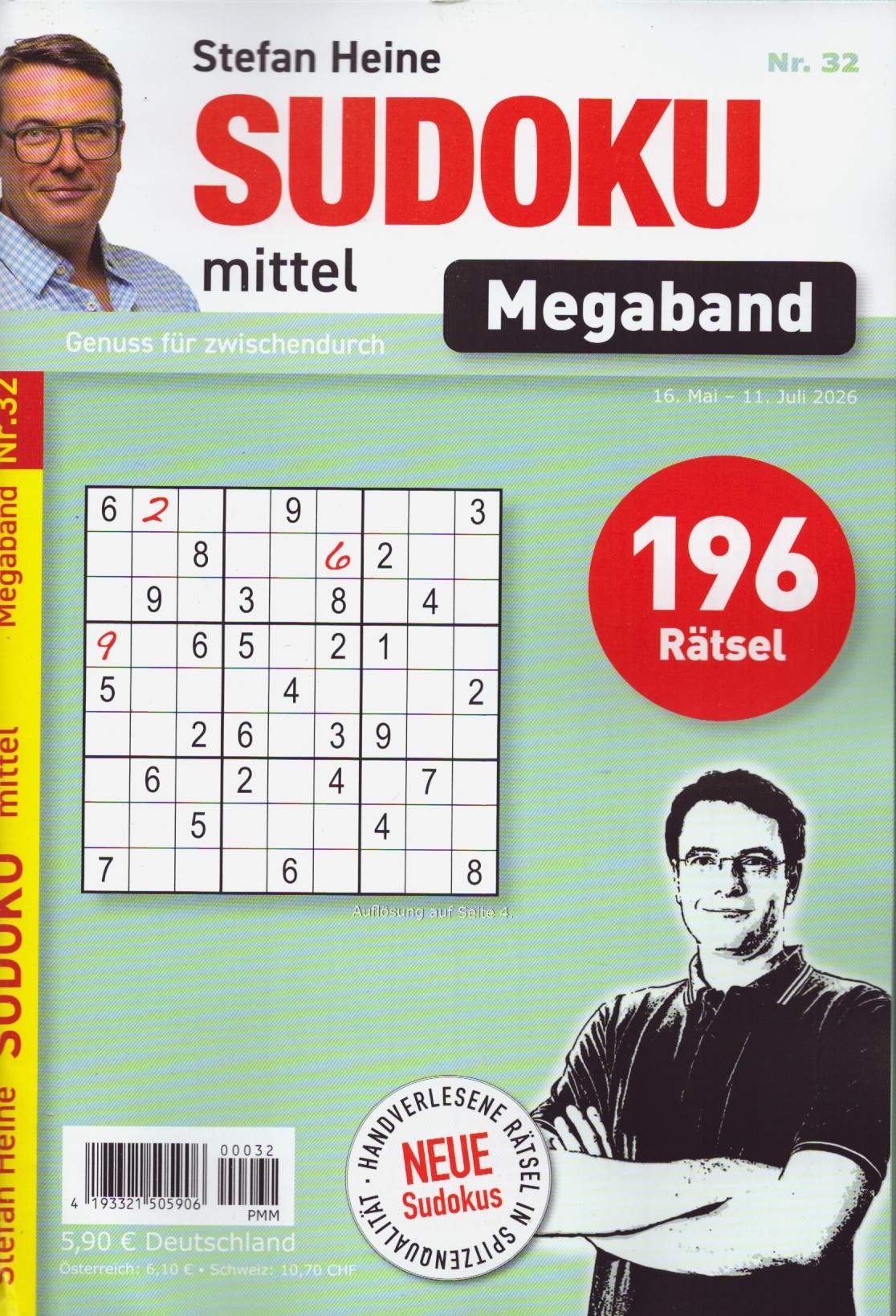 Sudoku mittel MEGABAND 32/2026