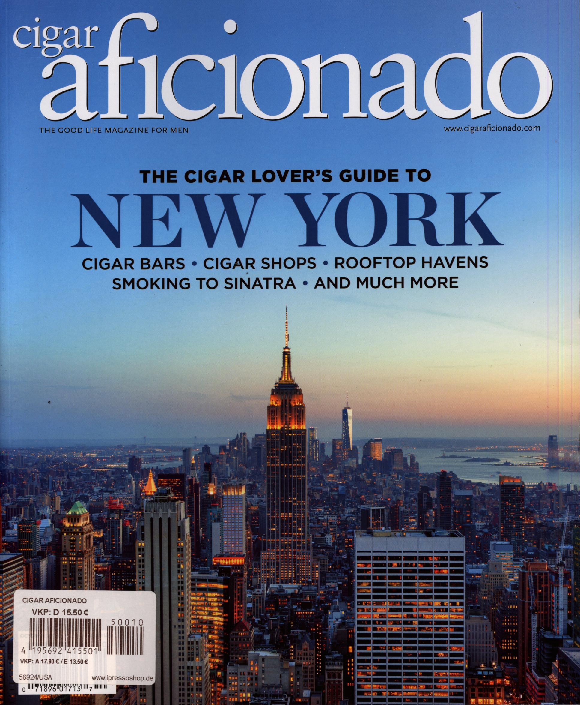 cigar aficionado 10/2025