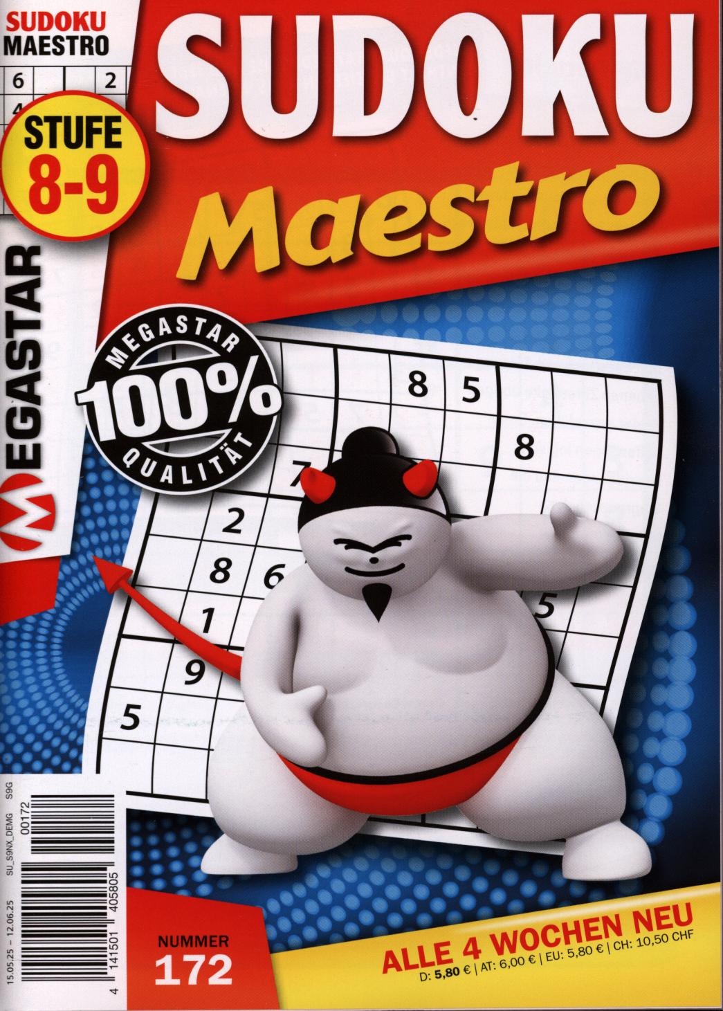 Sudoku Maestro 172/2025