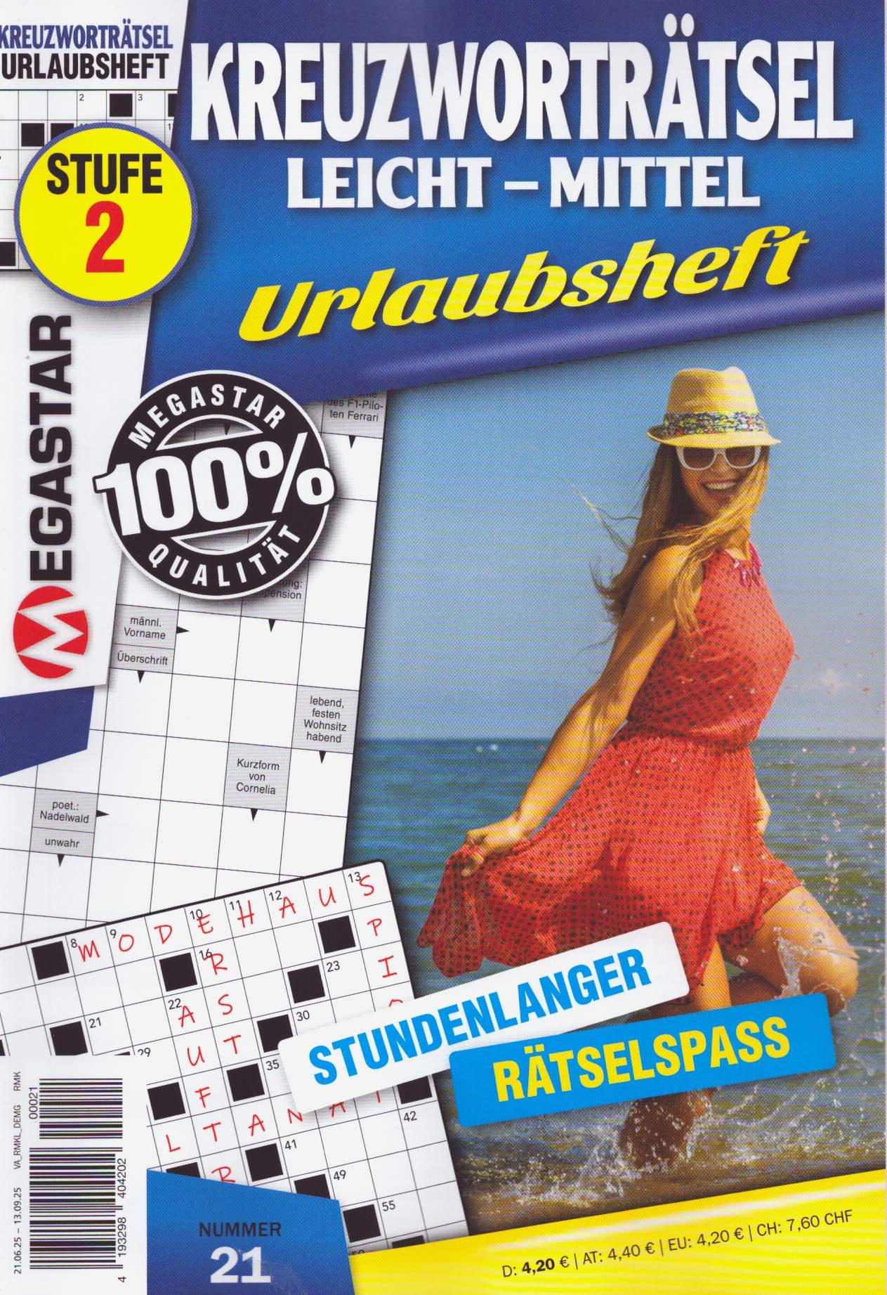 Megastar Kreuzwortr. Leicht-Mi 21/2025