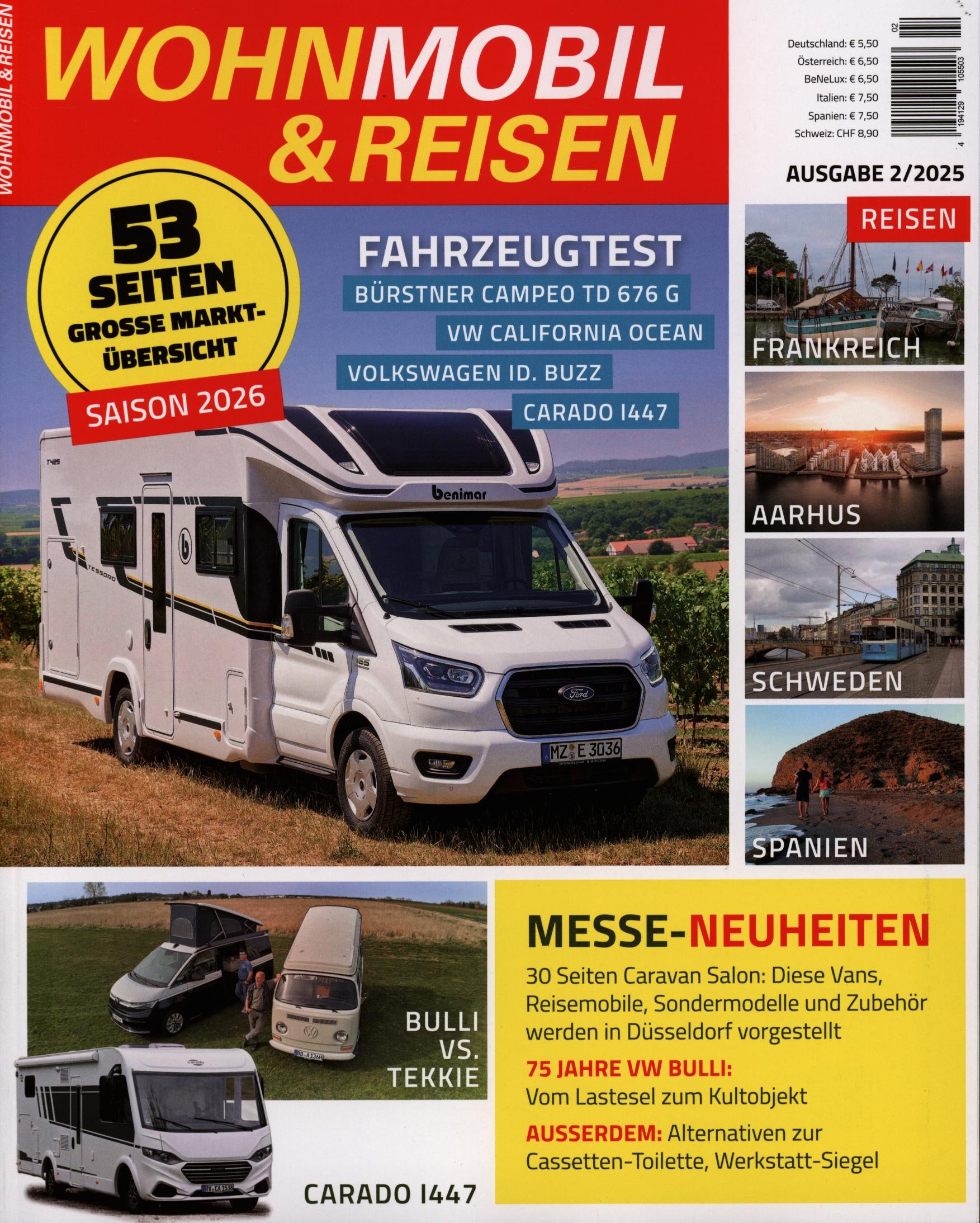 Wohnmobil & Reisen 2/2025