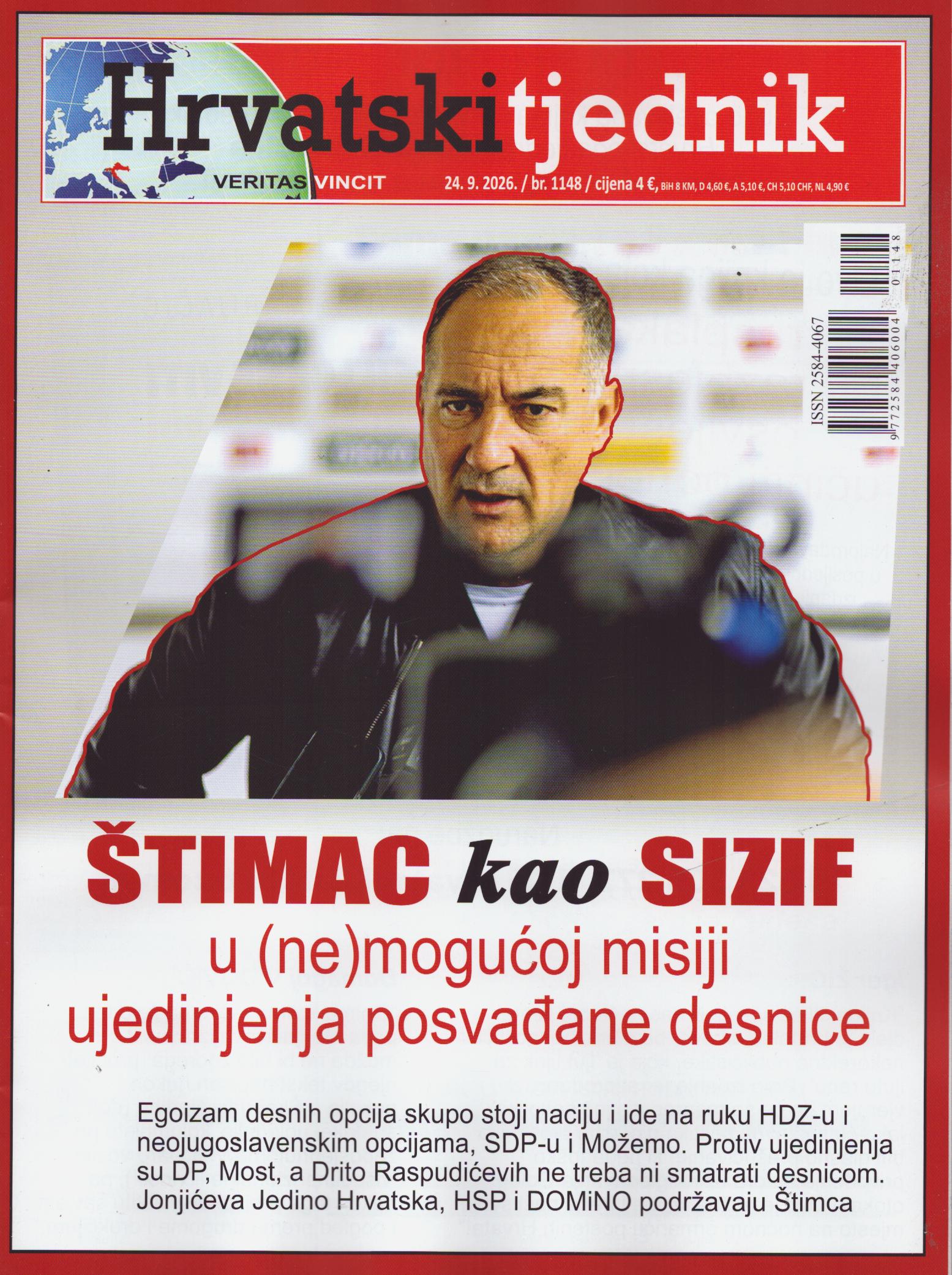 HRVATSKI TJEDNIK 1148/2026