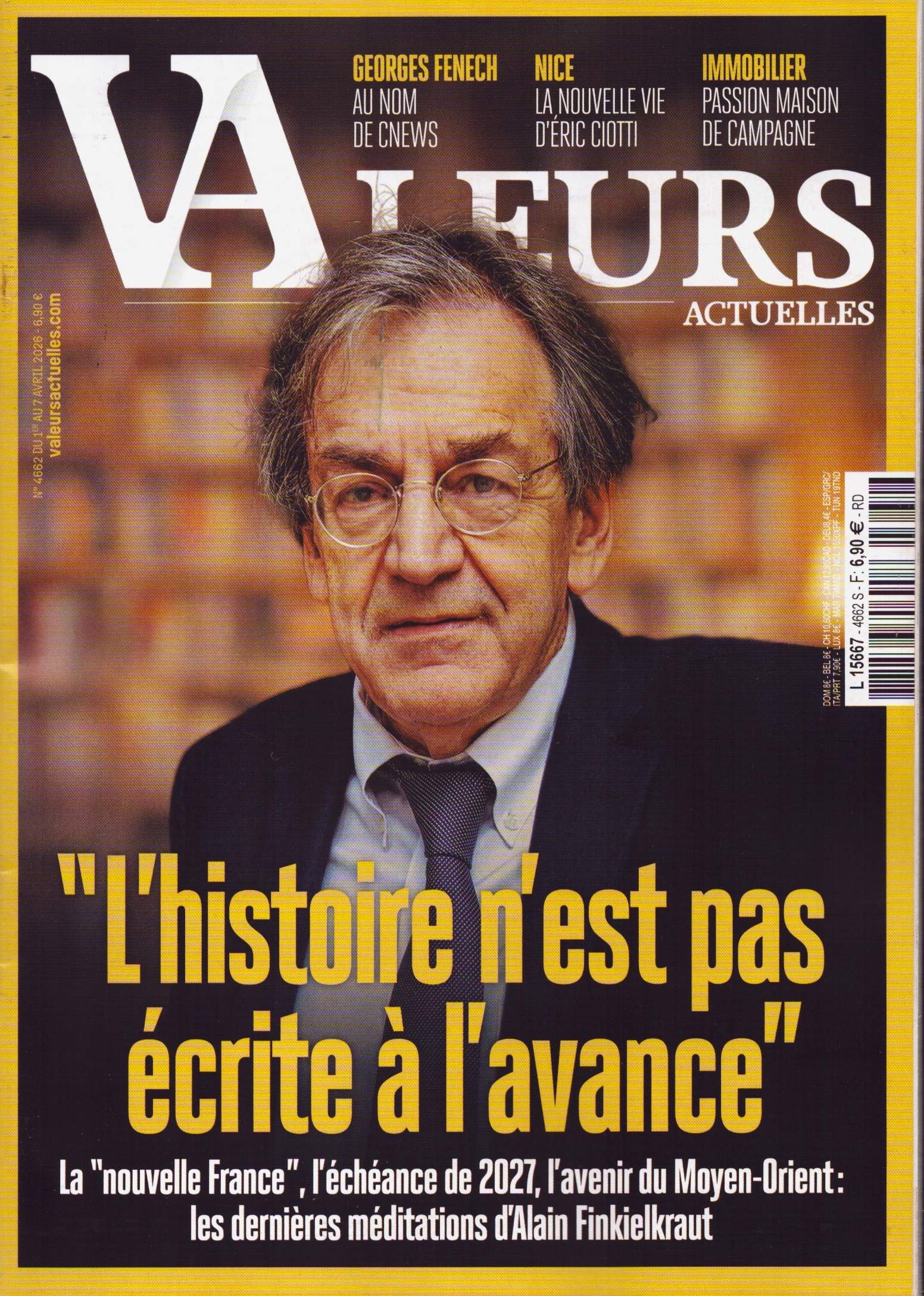 VALEURS ACTUELLES 4662/2026