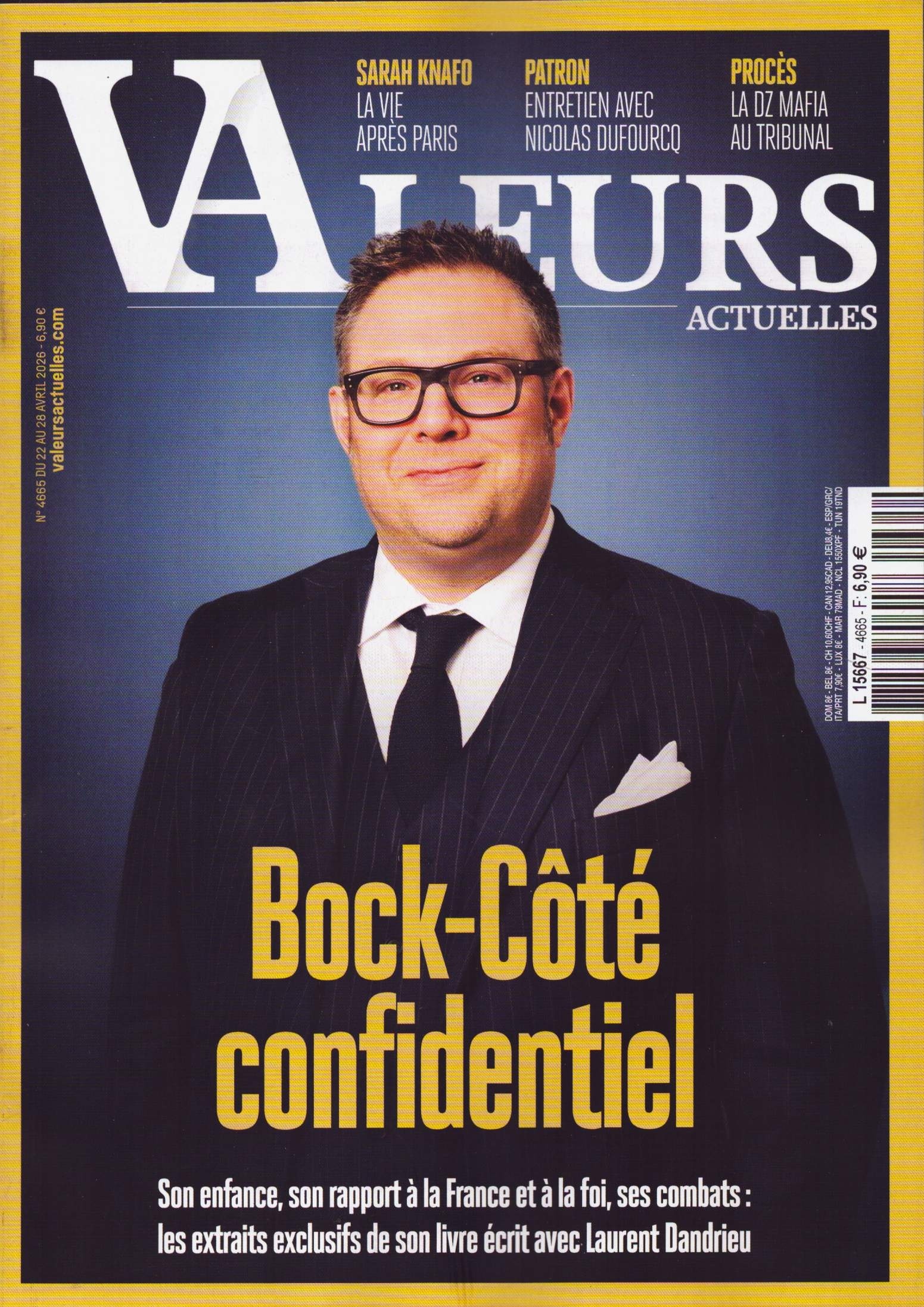 VALEURS ACTUELLES 4665/2026