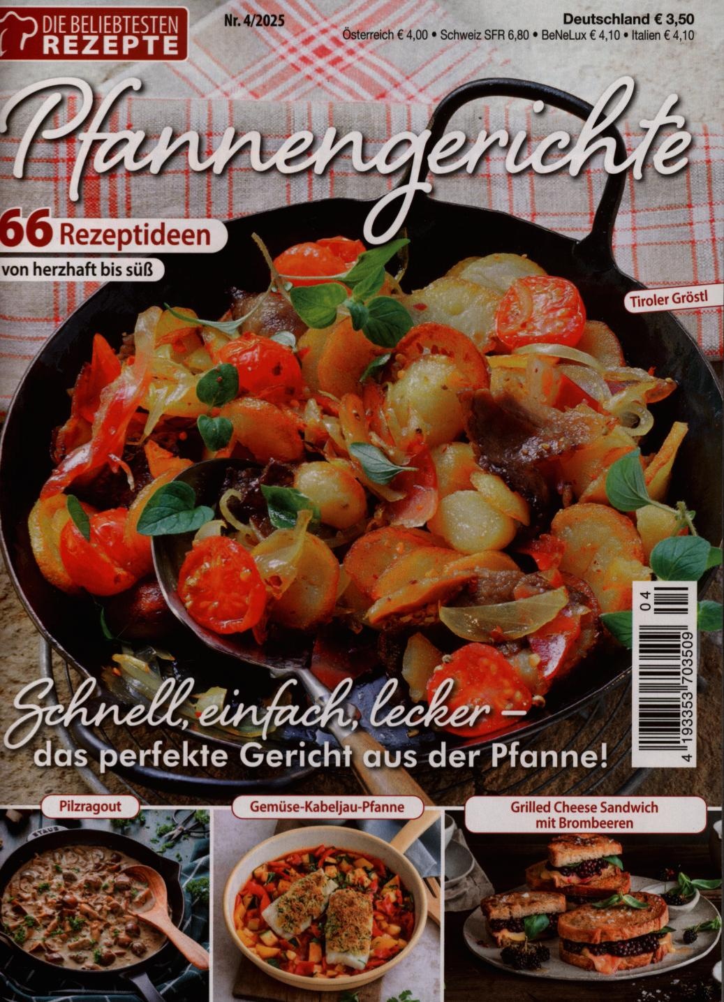 Die beliebtesten Rezepte 4/2025