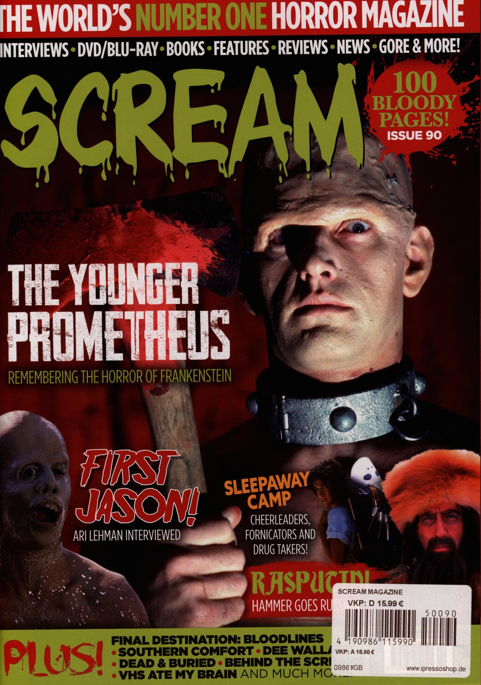 SCREAM MAGAZINE 90/2025