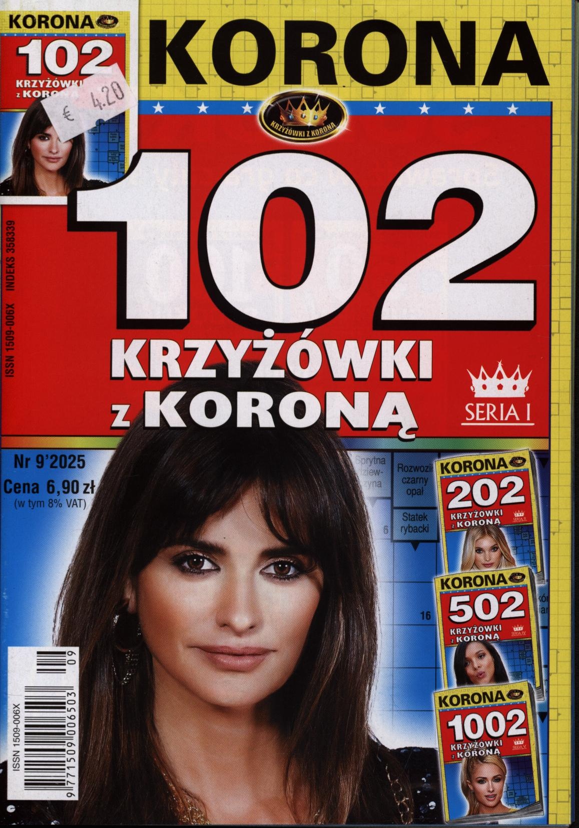 102 KRZYZOWKI Z KORONA 9/2025