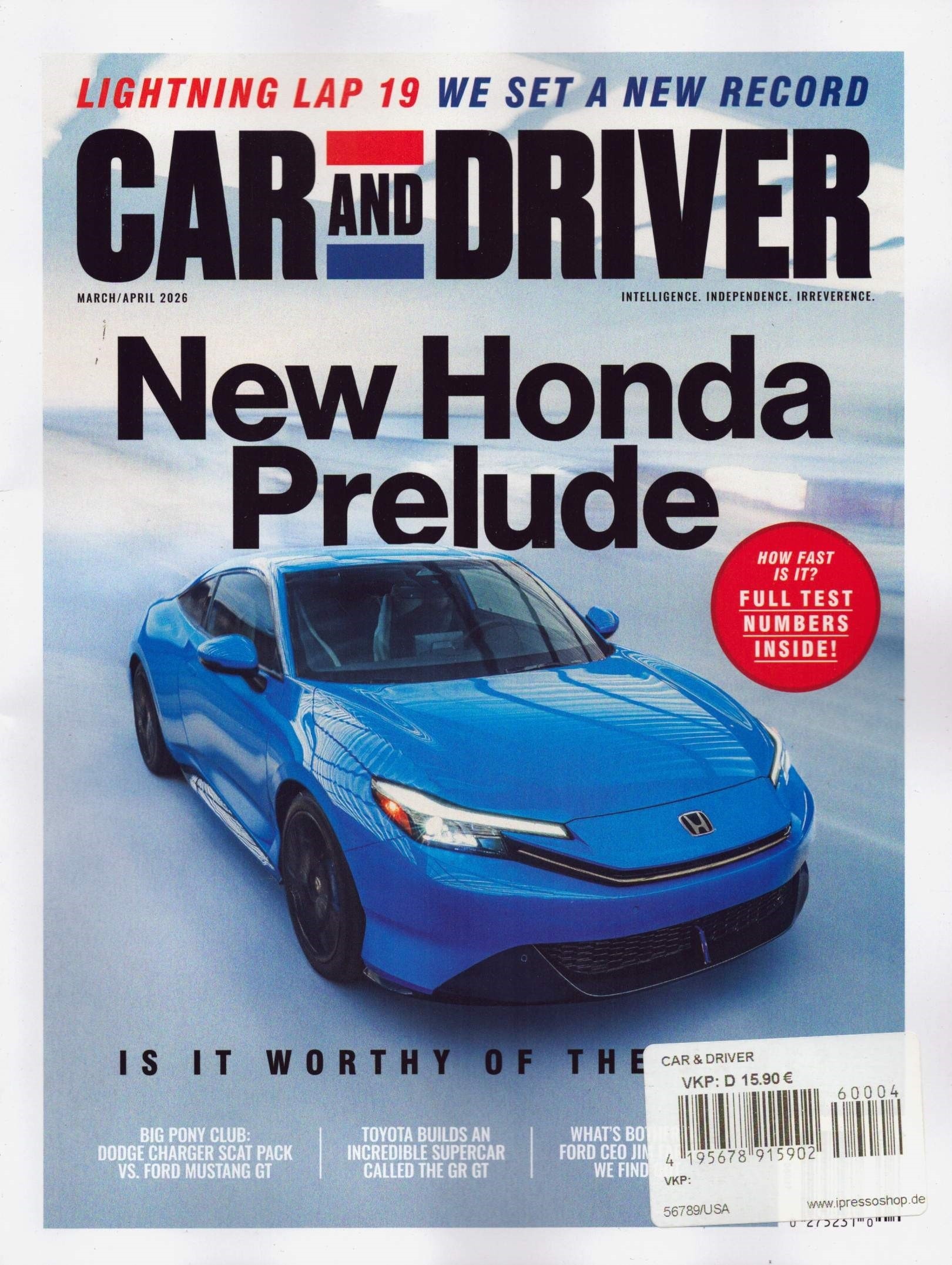 CAR AND DRIVER 4/2026