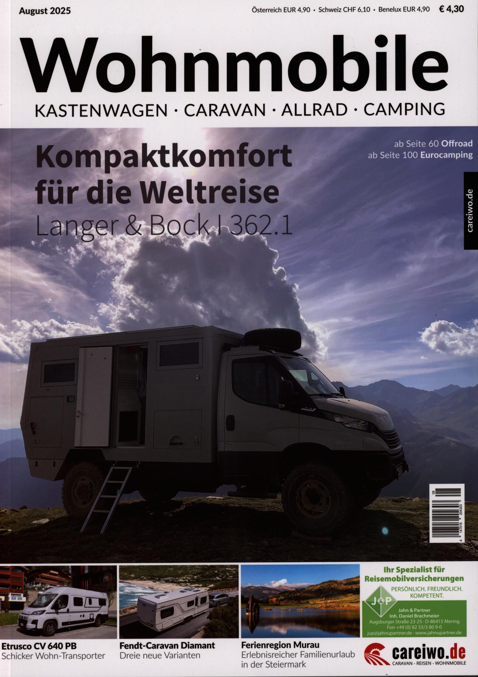 Wohnmobile-Caravan & Freizeit 8/2025