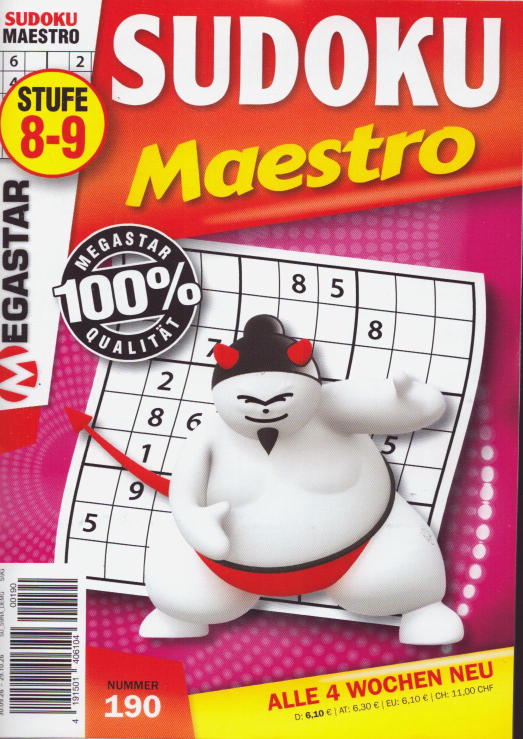 Sudoku Maestro 190/2026