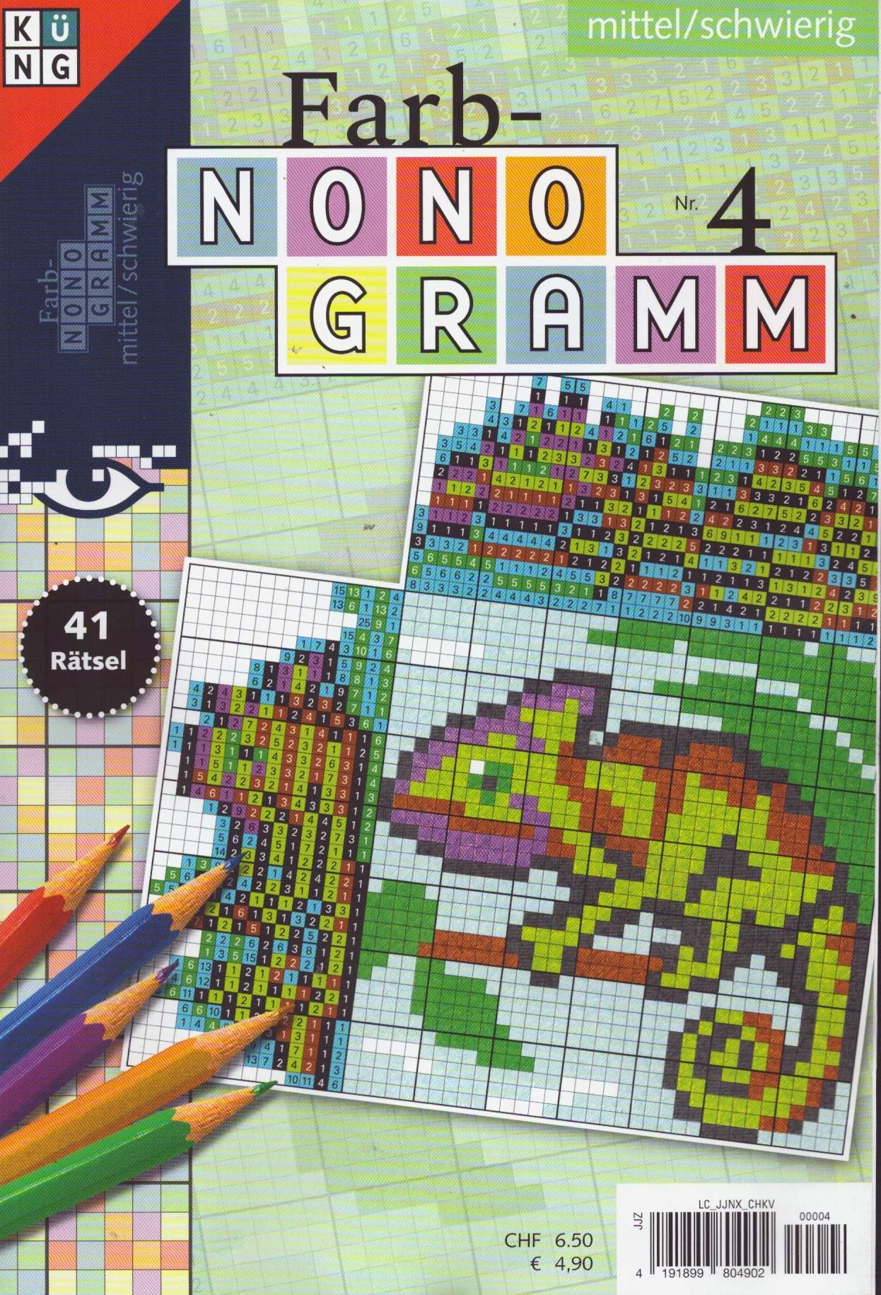 Farb-Nonogramm 4/2026