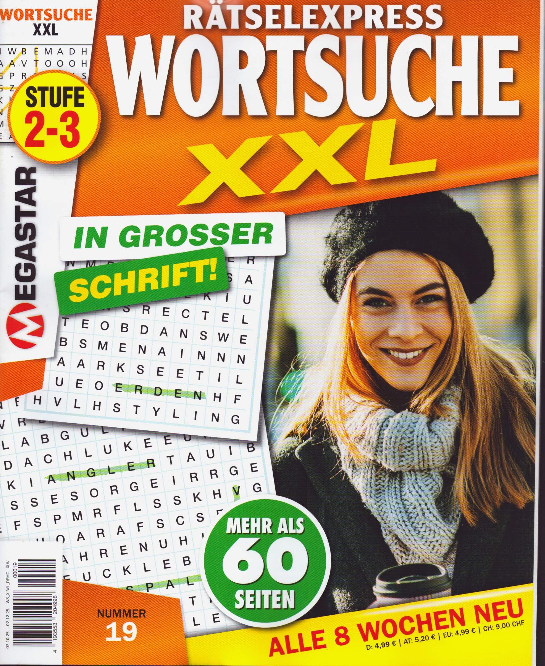 Wortsuche XXL 19/2025 Wortsuche XXL 19/2025
