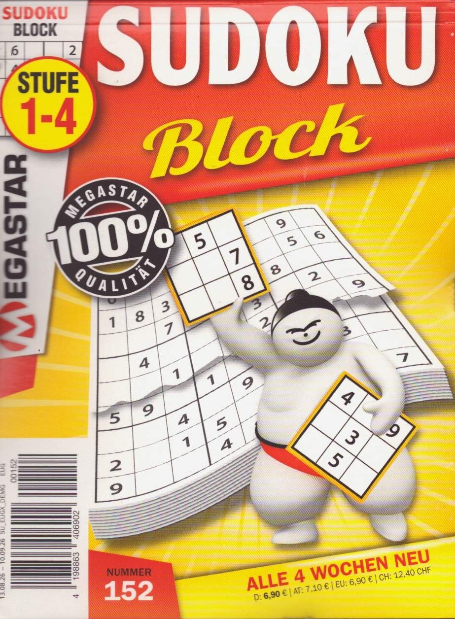 Megastar Sudoku Block 152/2026