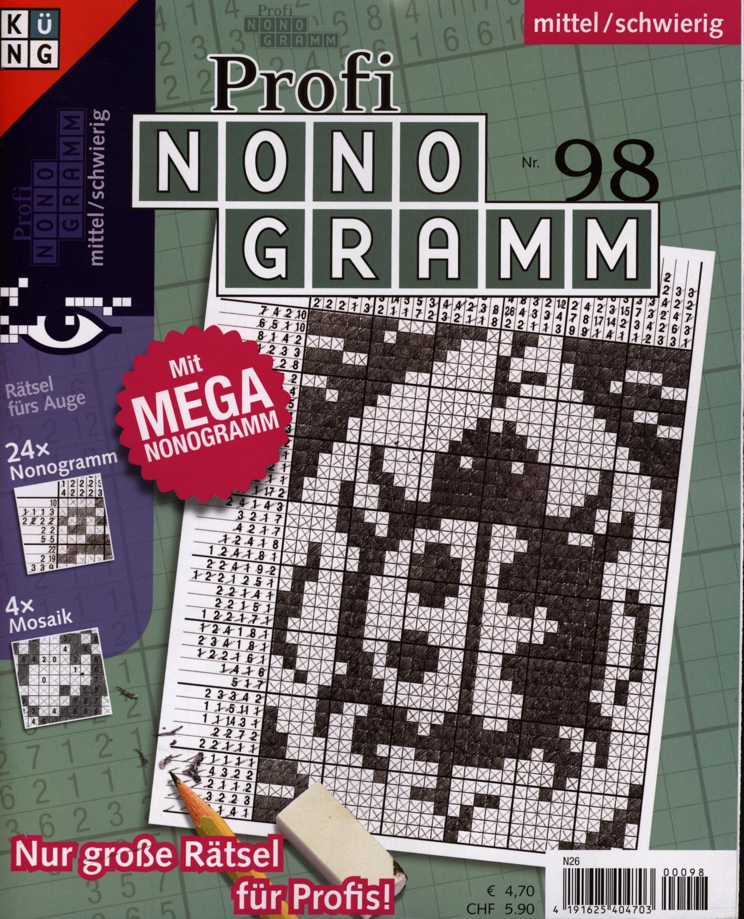 Profi Nonogramm 98/2025