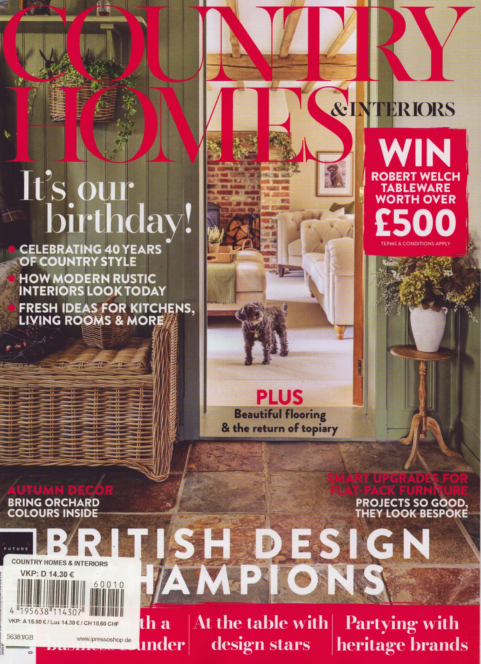 COUNTRY HOMES & INTERIORS 10/2026