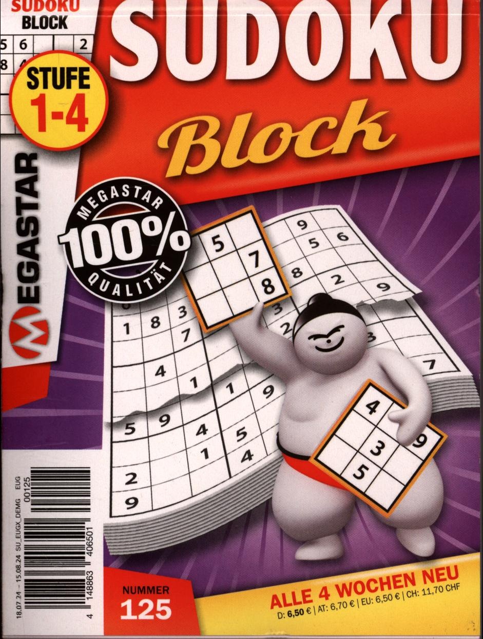 Megastar Sudoku Block 125/2024