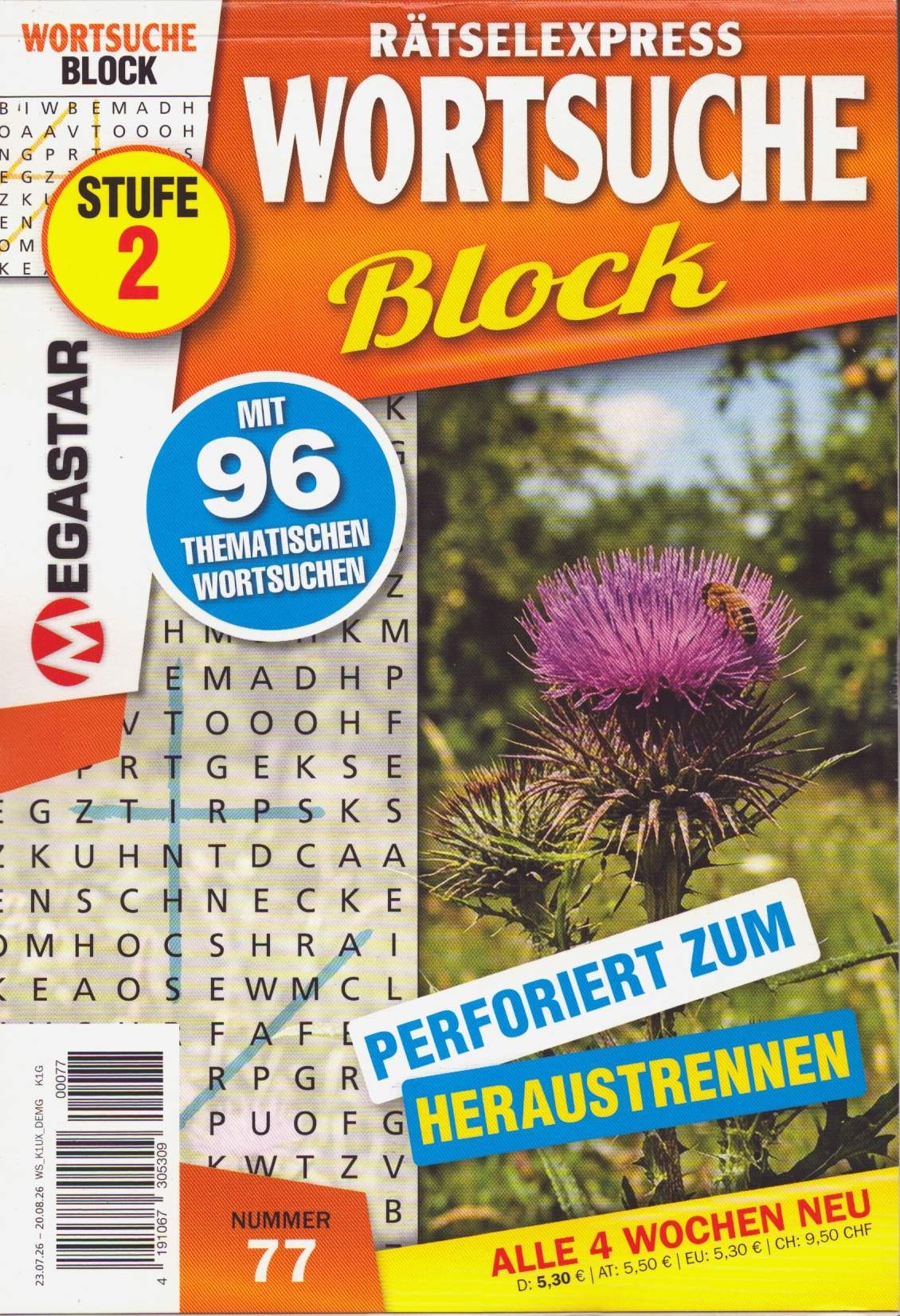 Rätselex. Wortsuche Block 77/2026