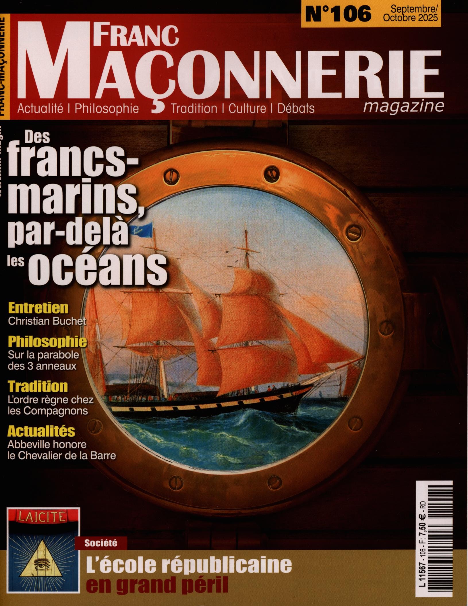 FRANC MACONNERIE magazine 106/2025