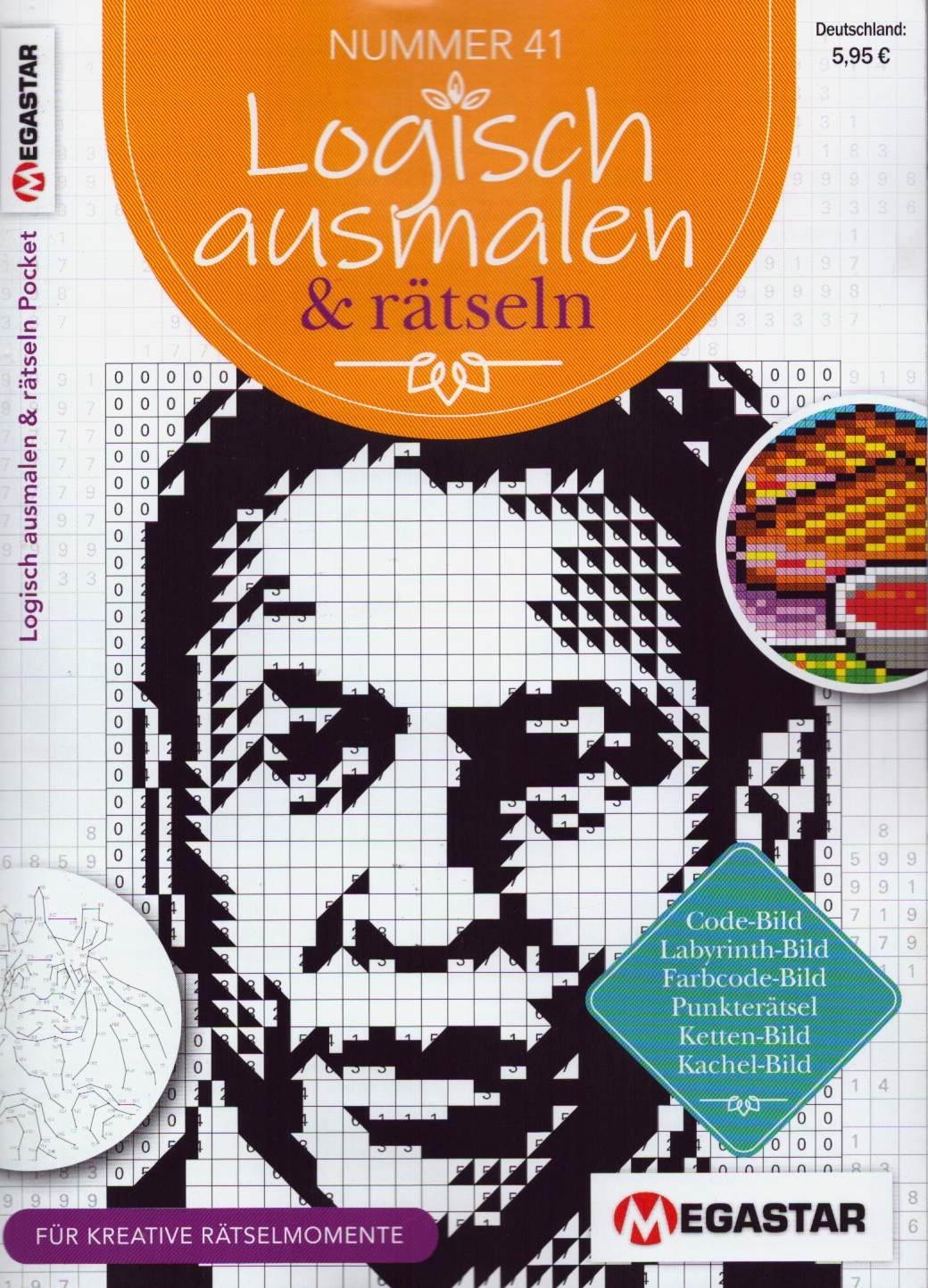 Logisch ausmalen & rätseln Pocket 41/2026