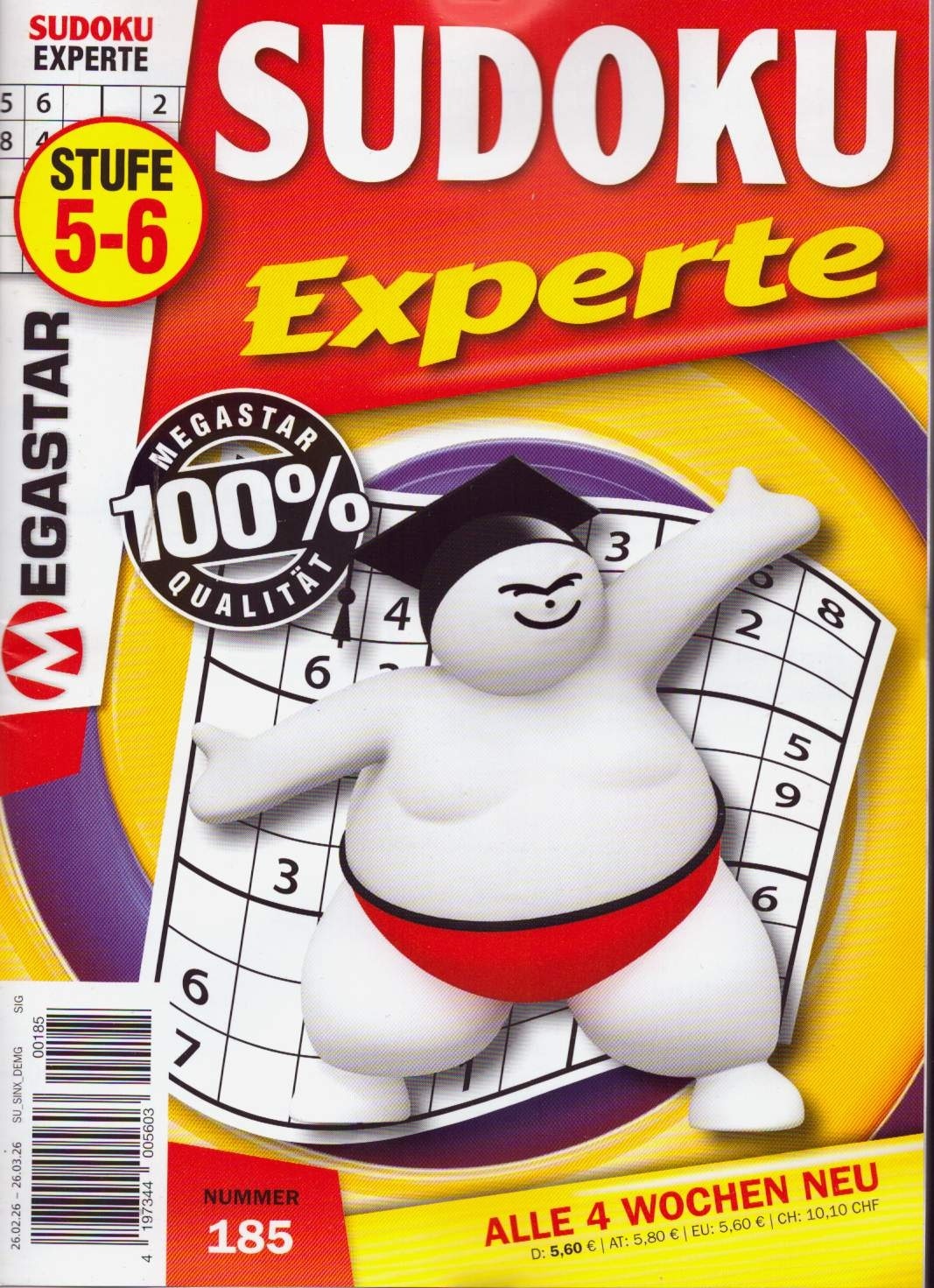 Sudoku Experte 185/2026