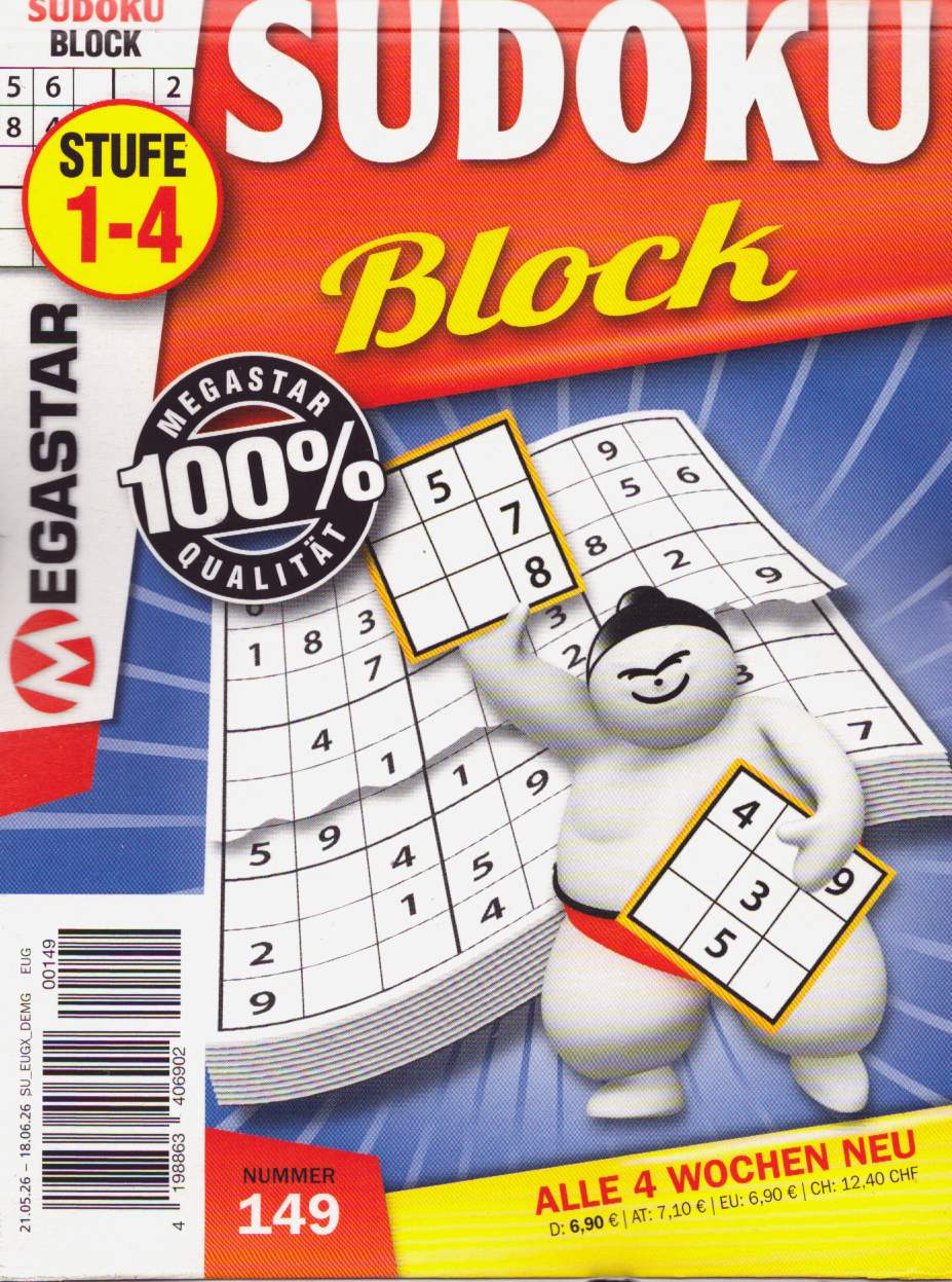 Megastar Sudoku Block 149/2026
