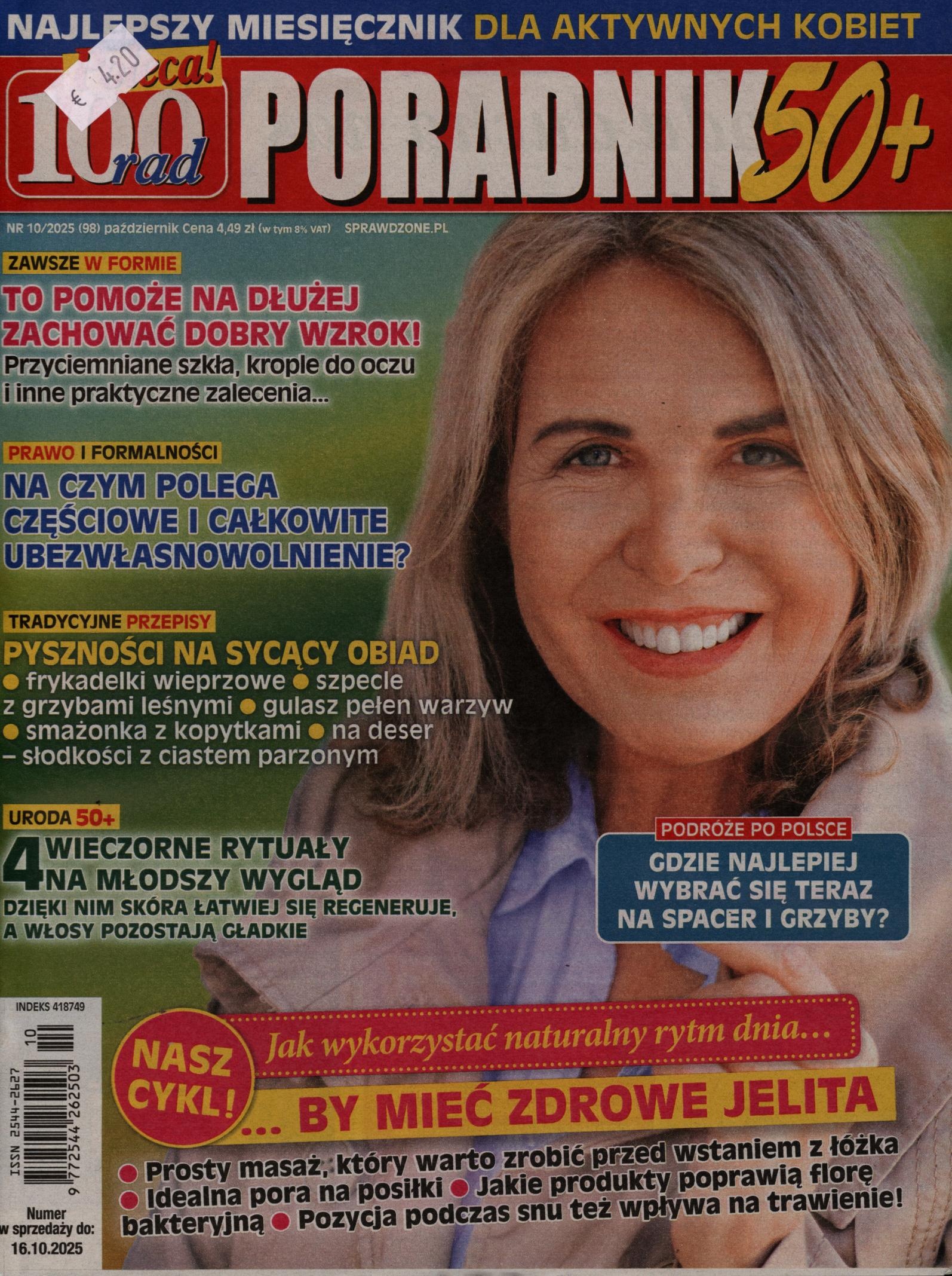 100 rad PORADNIK 50+ 10/2025 100 rad PORADNIK 50+ 10/2025
