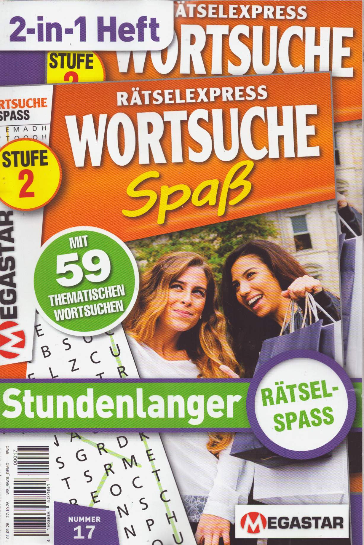 Rätselexpress Wortsuche Spaß Premiumband 17/2026