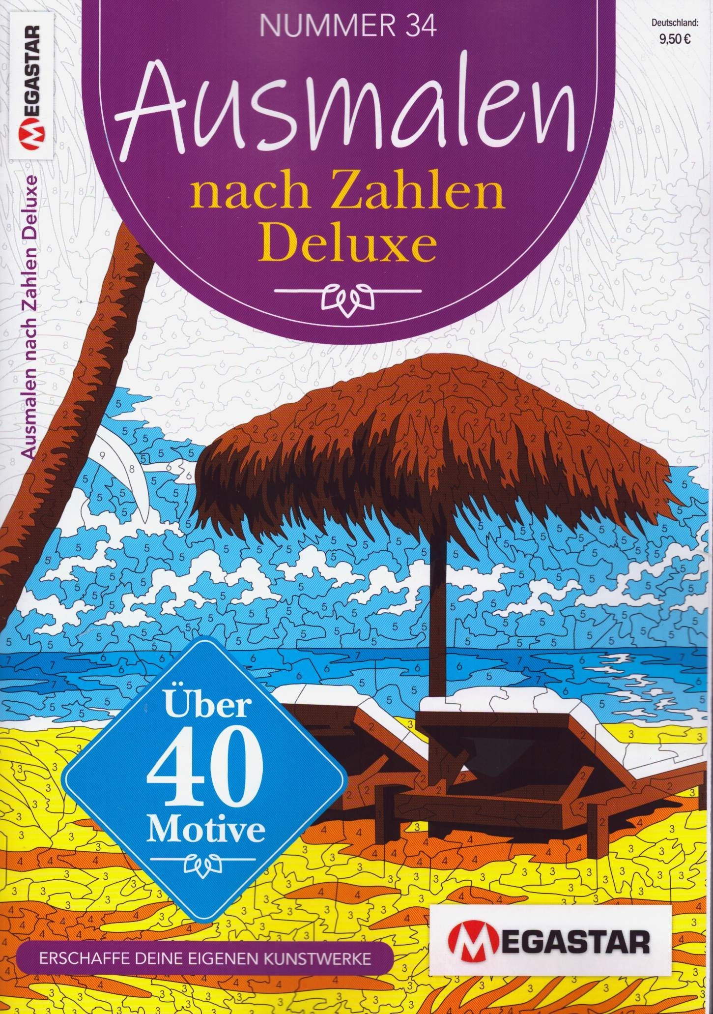 Ausmalen nach Zahlen Deluxe 34/2026