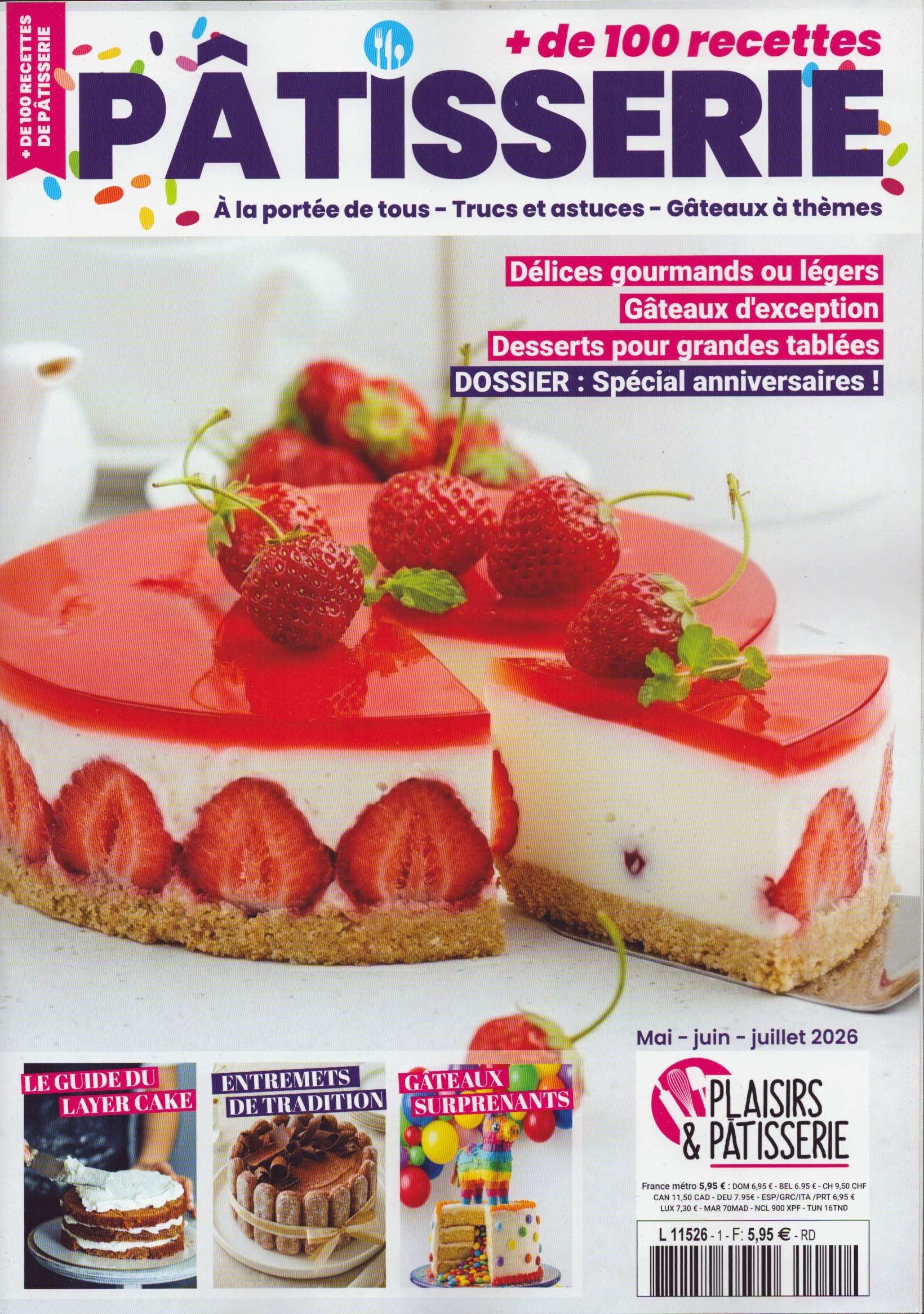 PLAISIRS ET PATISSERIE 1/2026