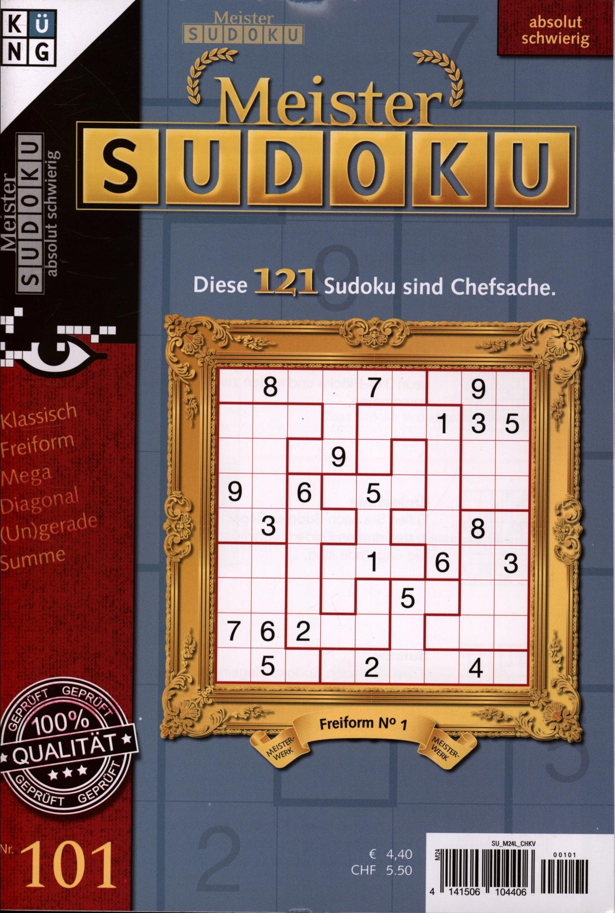 Meister Sudoku 101/2025