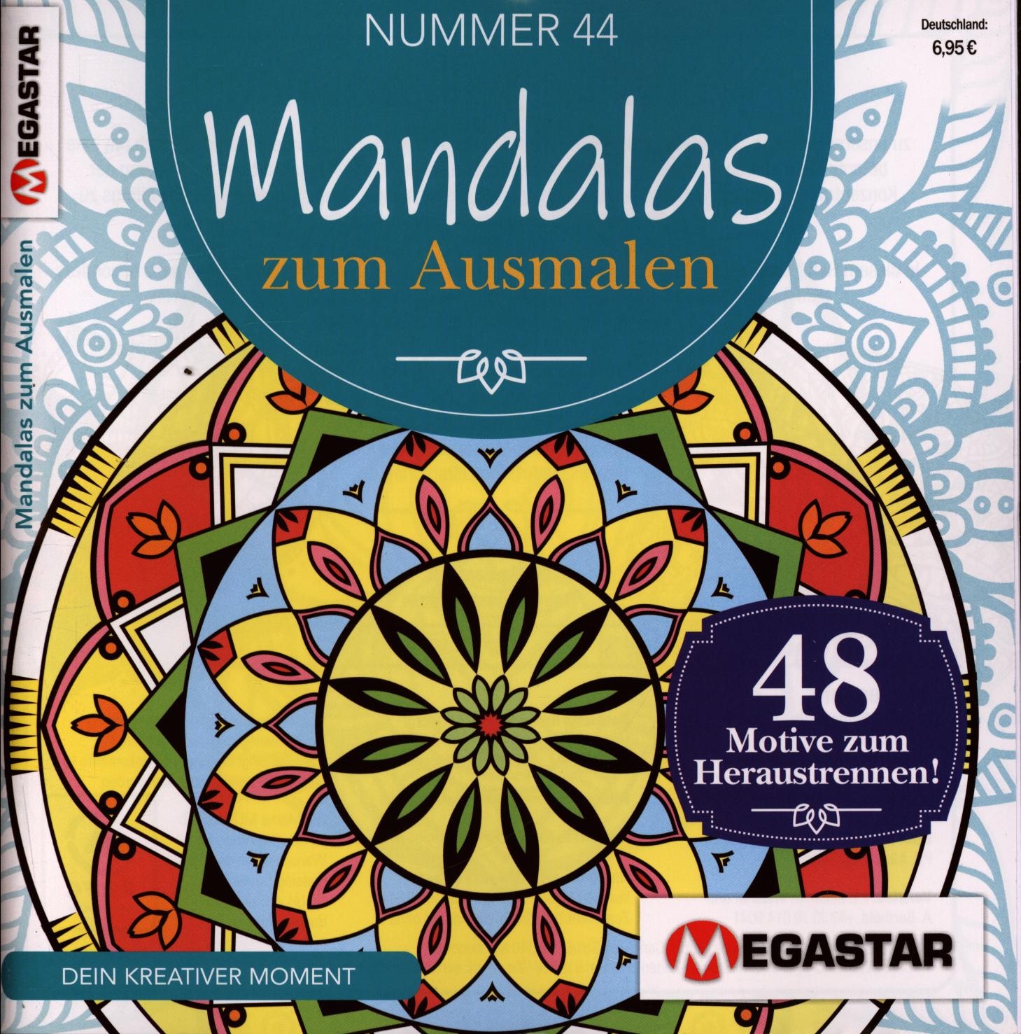 Mandalas zum Ausmalen 44/2025