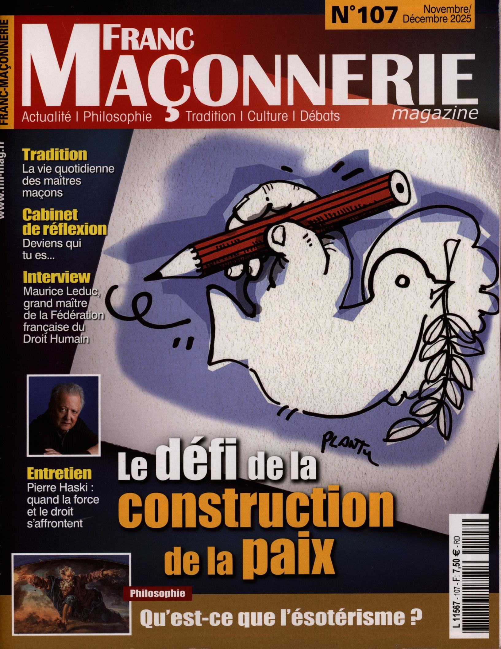FRANC MACONNERIE magazine 107/2025