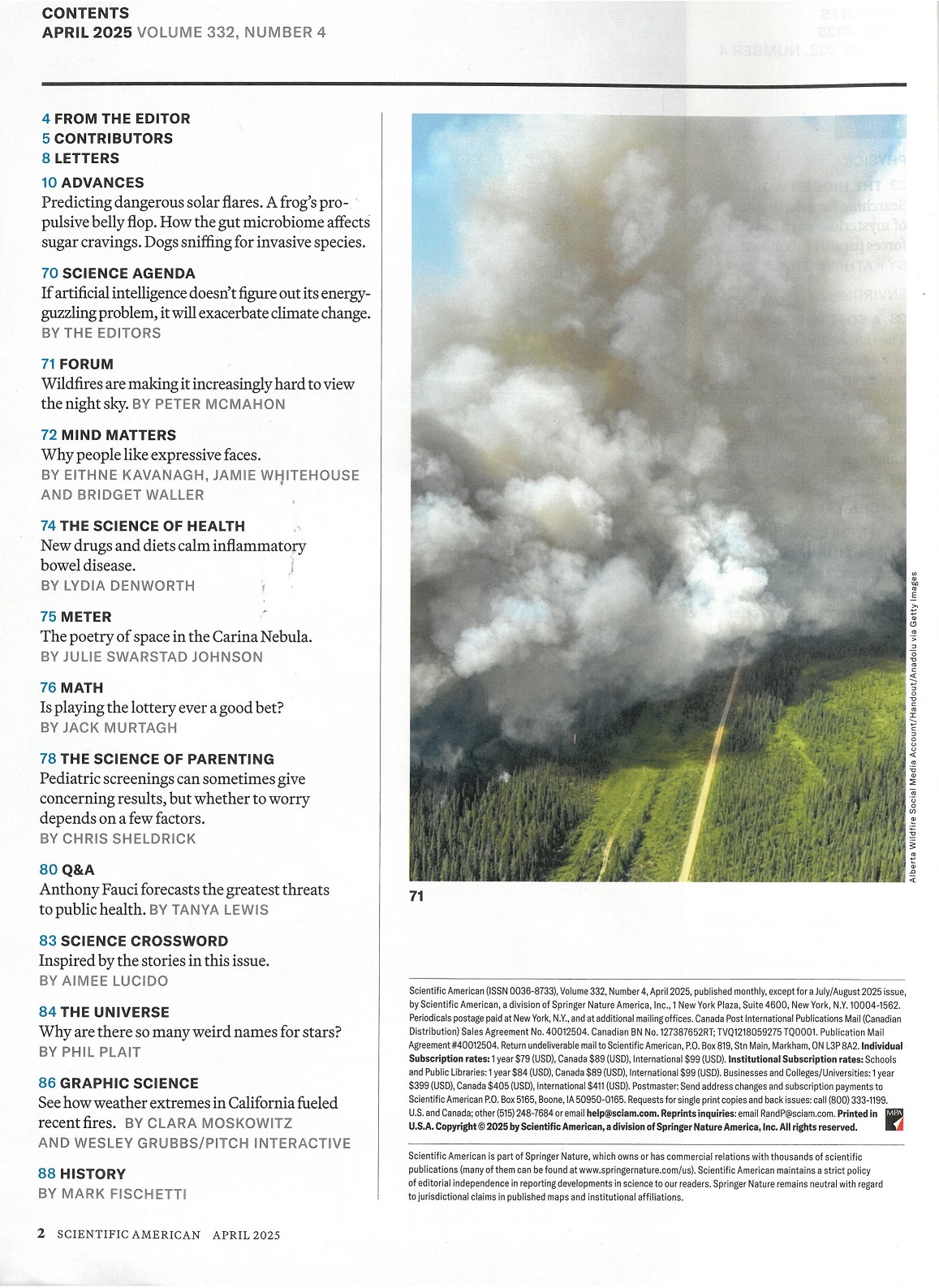 SCIENTIFIC AMERICAN 4/2025