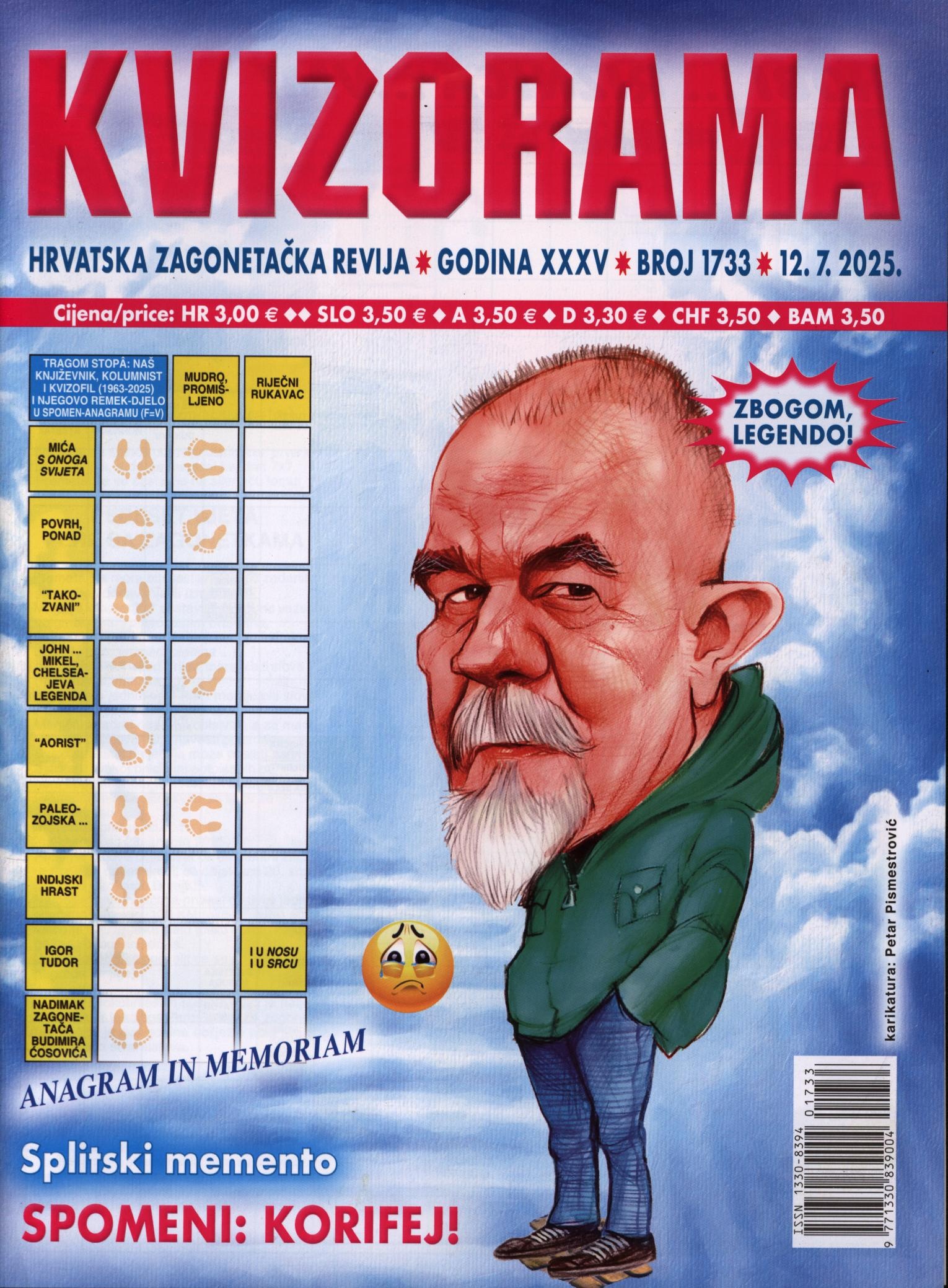 KVIZORAMA 1733/2025