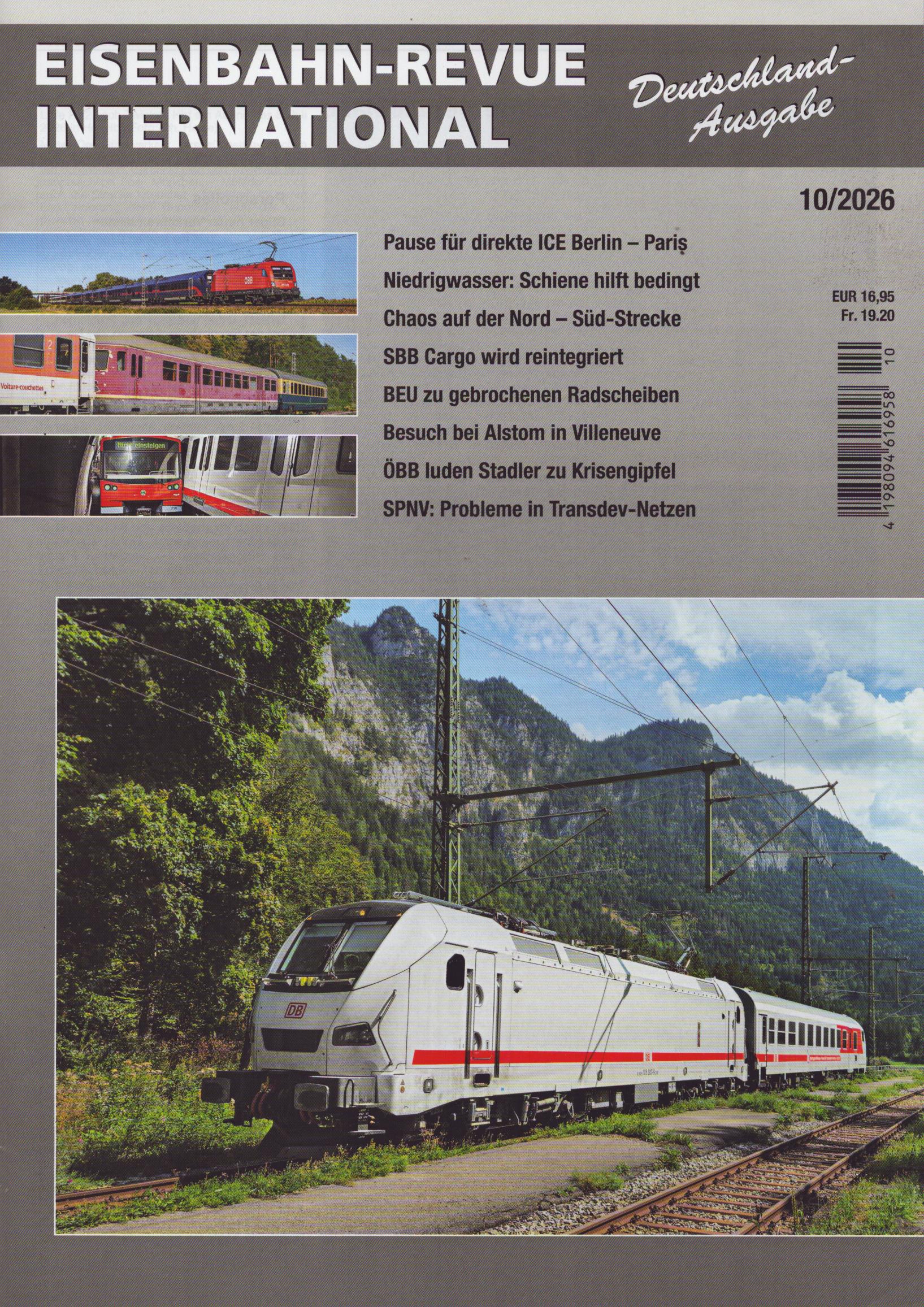 Eisenbahn-Revue International 10/2026