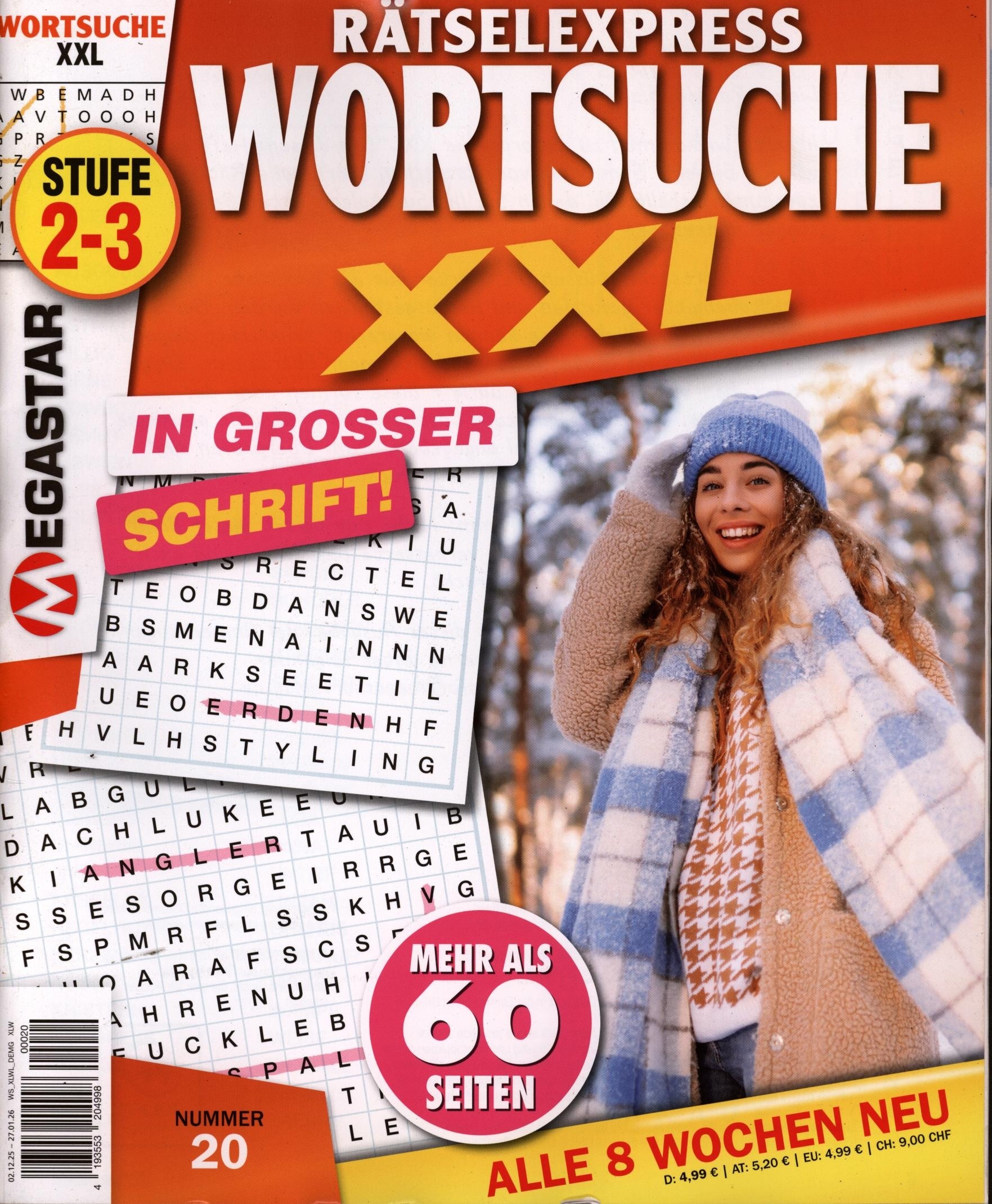 Wortsuche XXL 20/2025