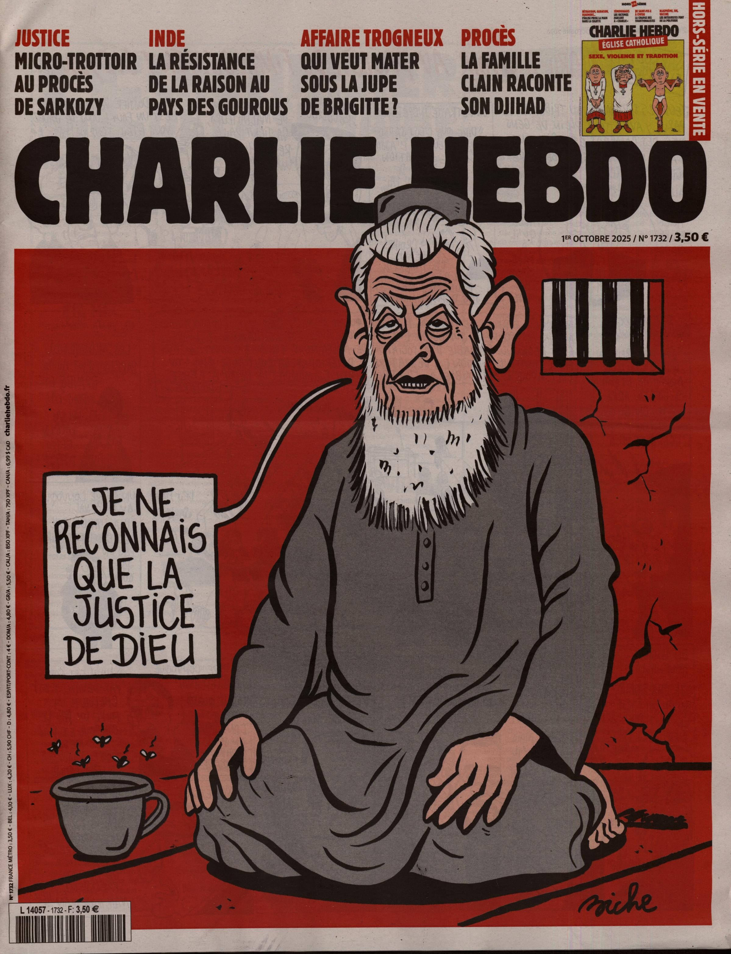 CHARLIE HEBDO 1732/2025