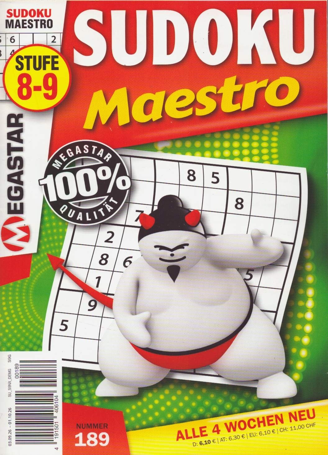 Sudoku Maestro 189/2026