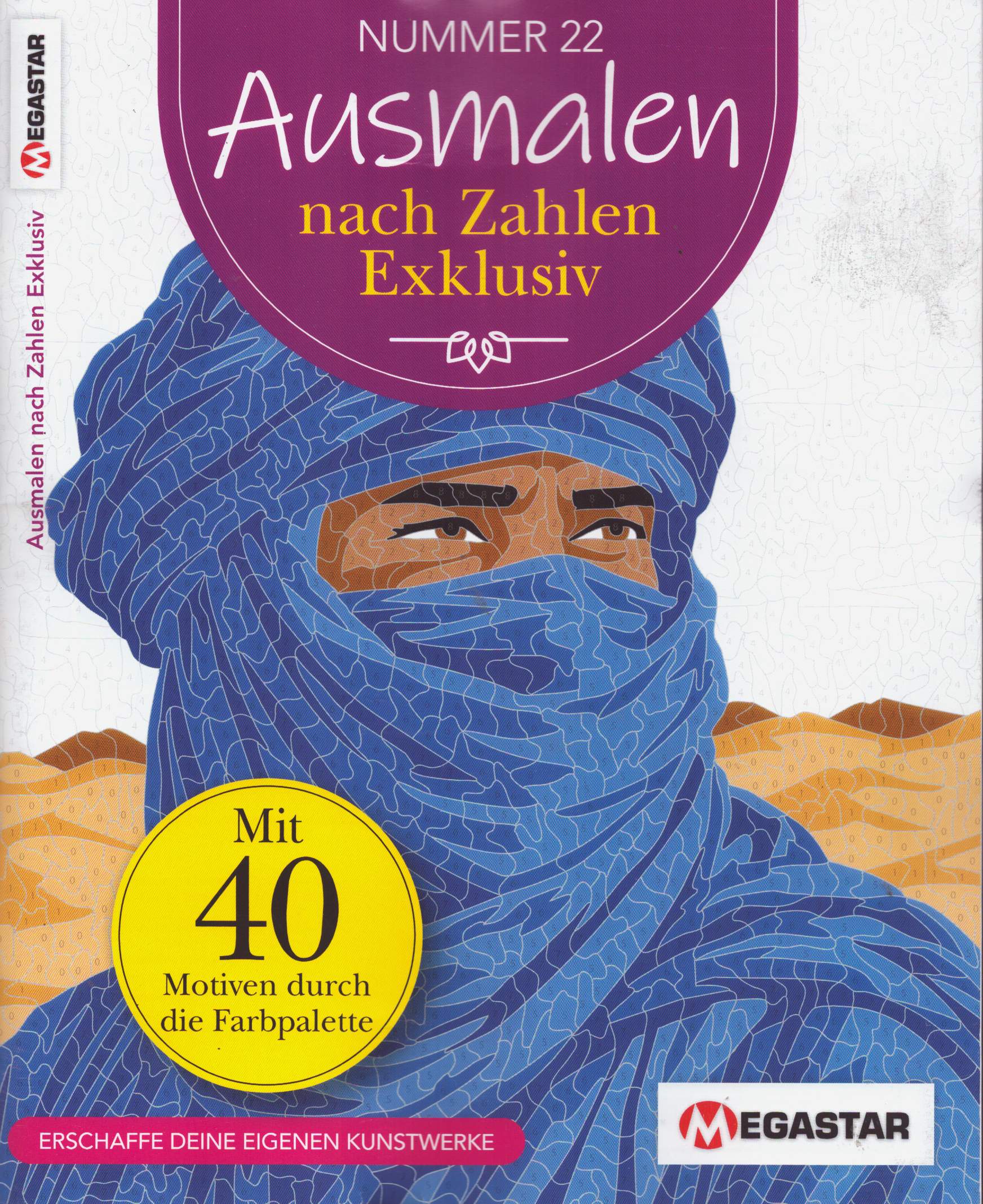 Ausmalen nach Zahlen Exklusiv 22/2026